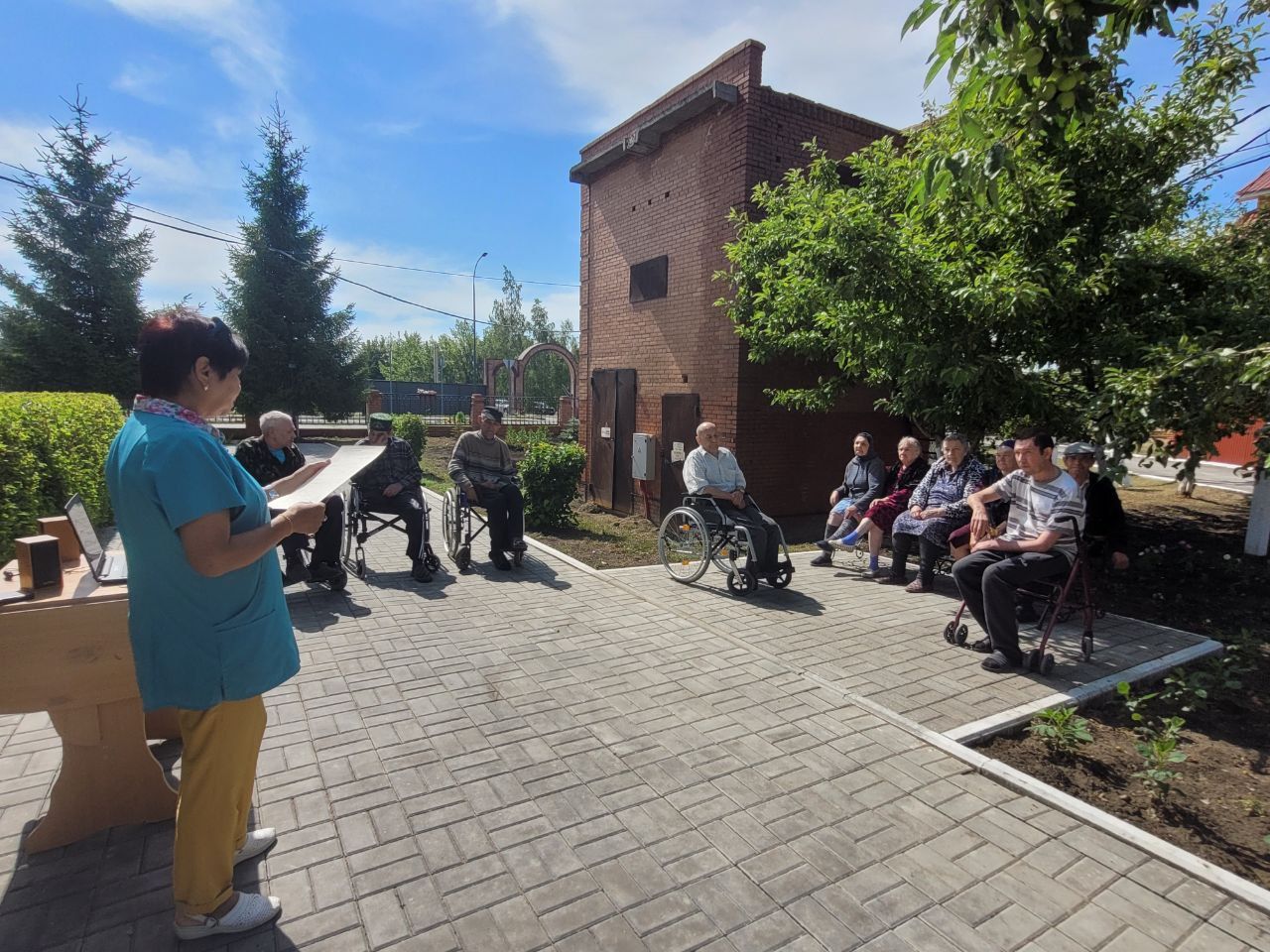 В Нурлатском доме-интернате для престарелых прошло мероприятие ко Дню ветеранов боевых действий