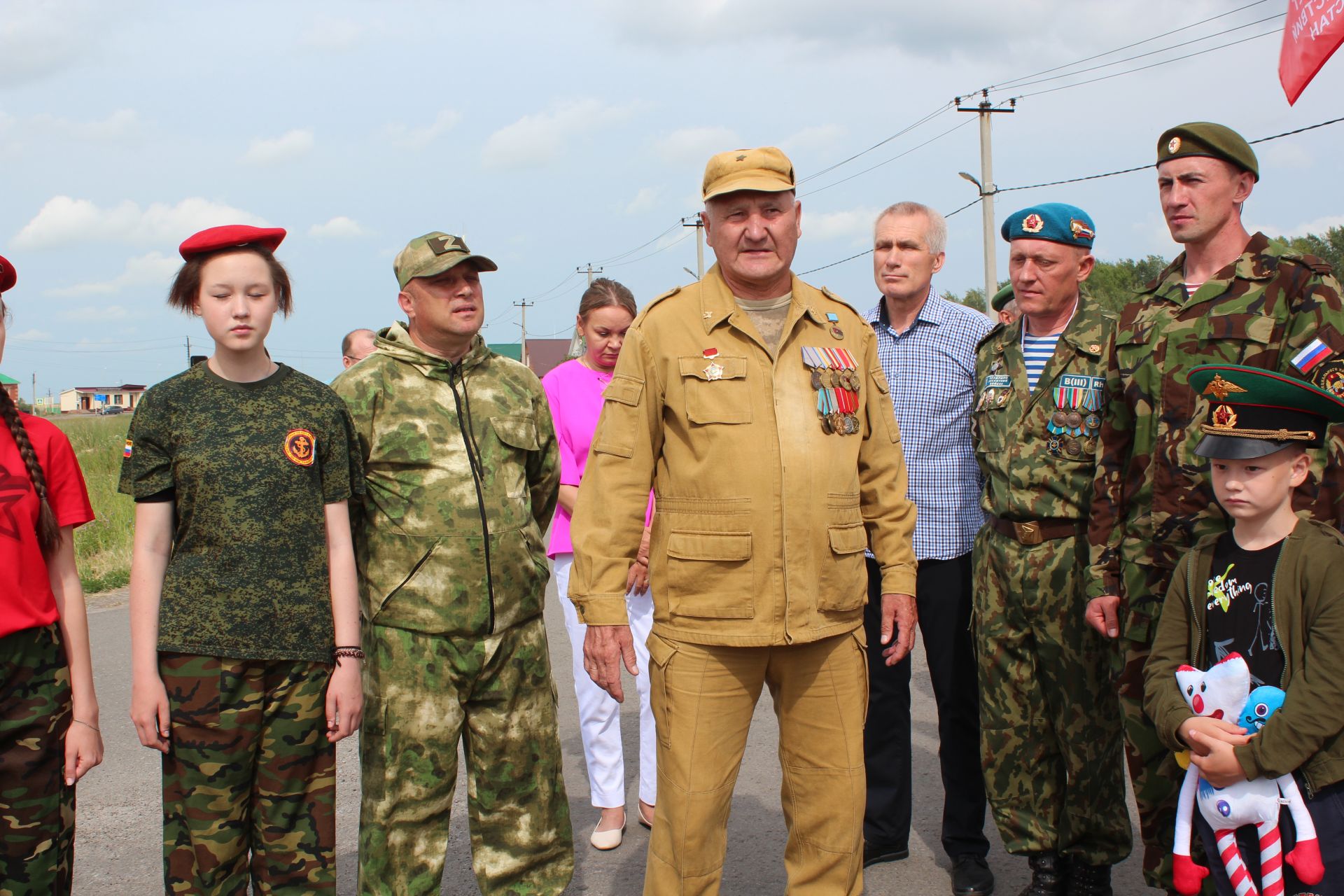 В Нурлате состоялось торжественное открытие указателей улиц земляков-ветеранов боевых действий