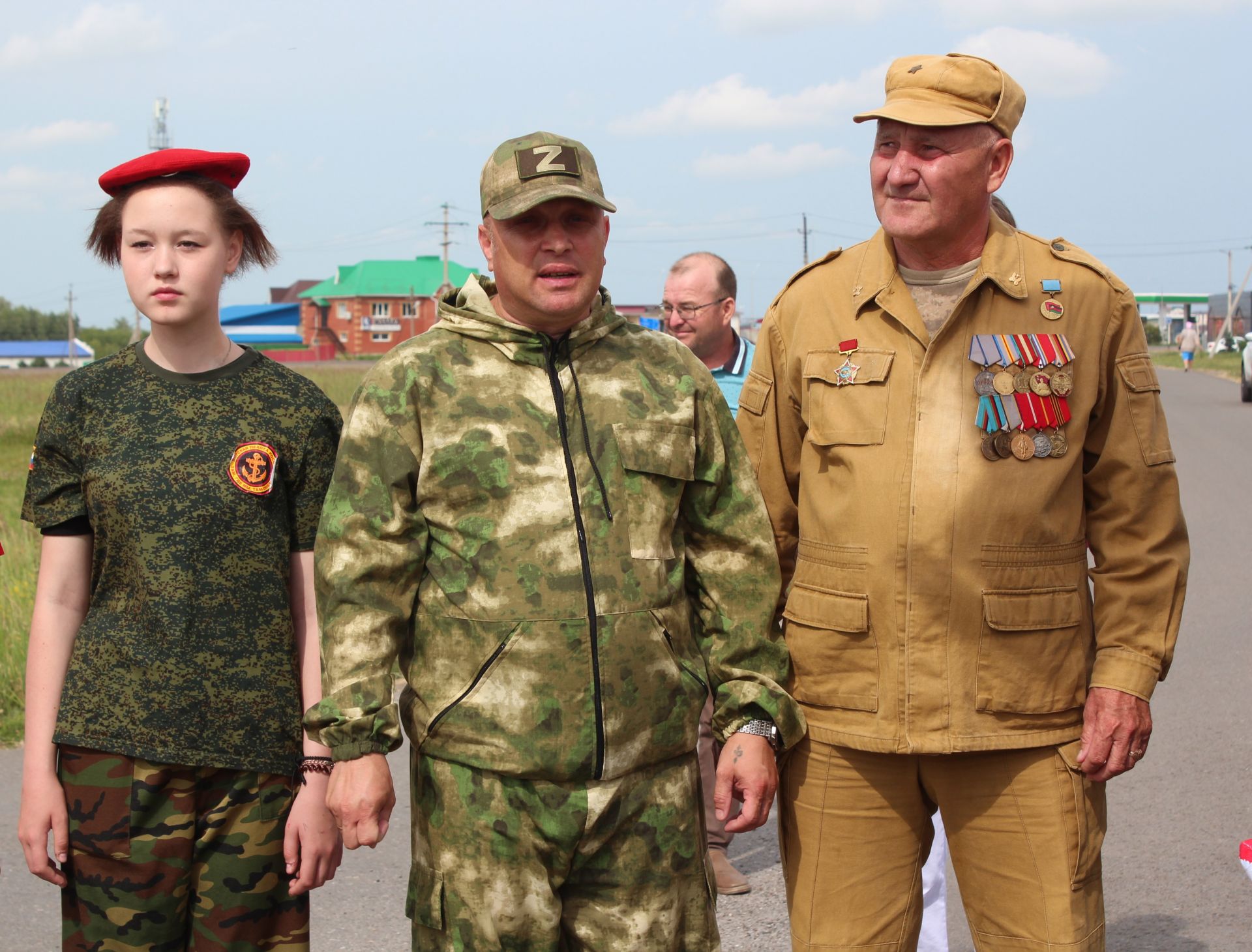 В Нурлате состоялось торжественное открытие указателей улиц земляков-ветеранов боевых действий