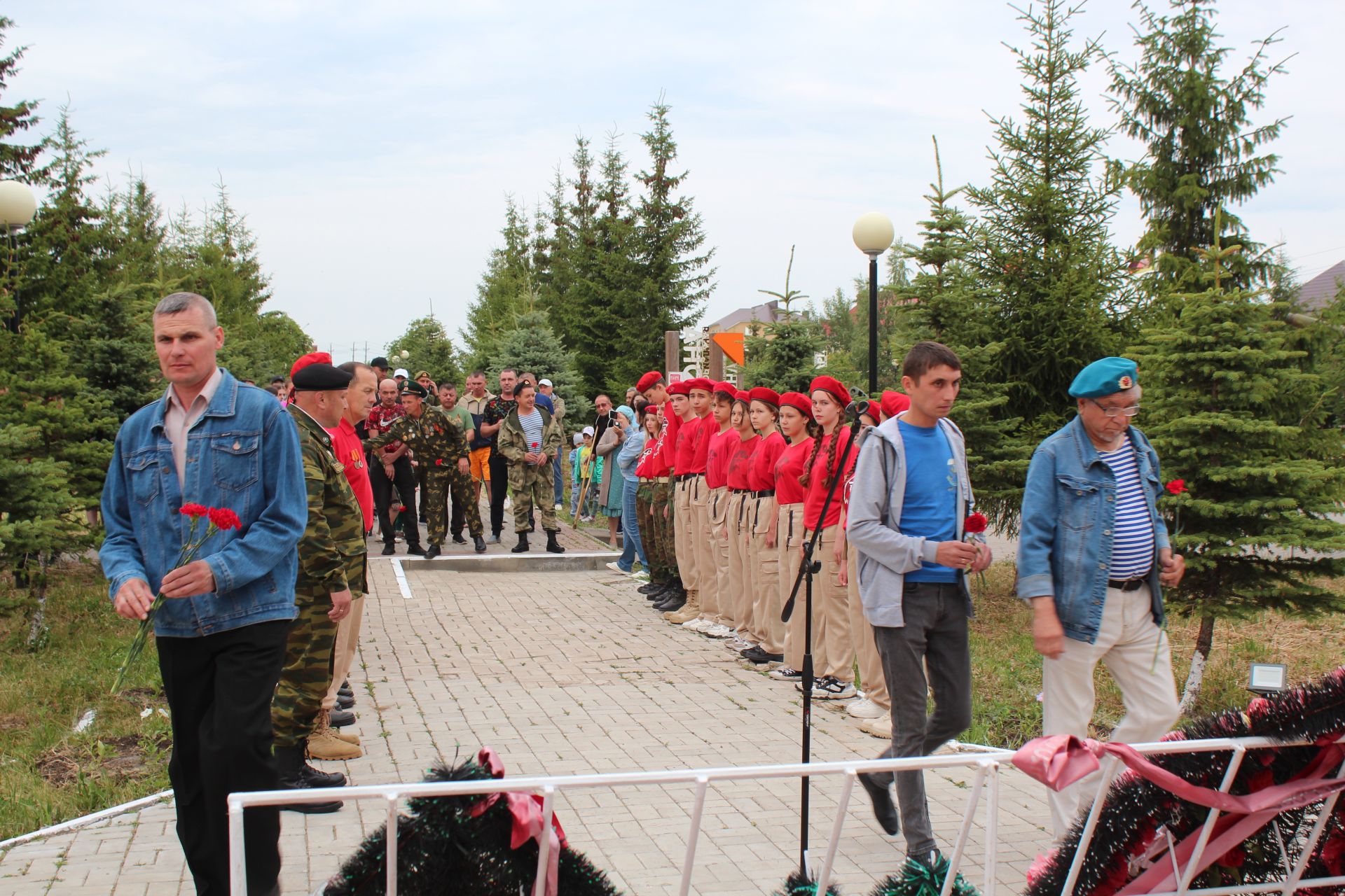 В Нурлате в День ветеранов боевых действий состоялся торжественный митинг
