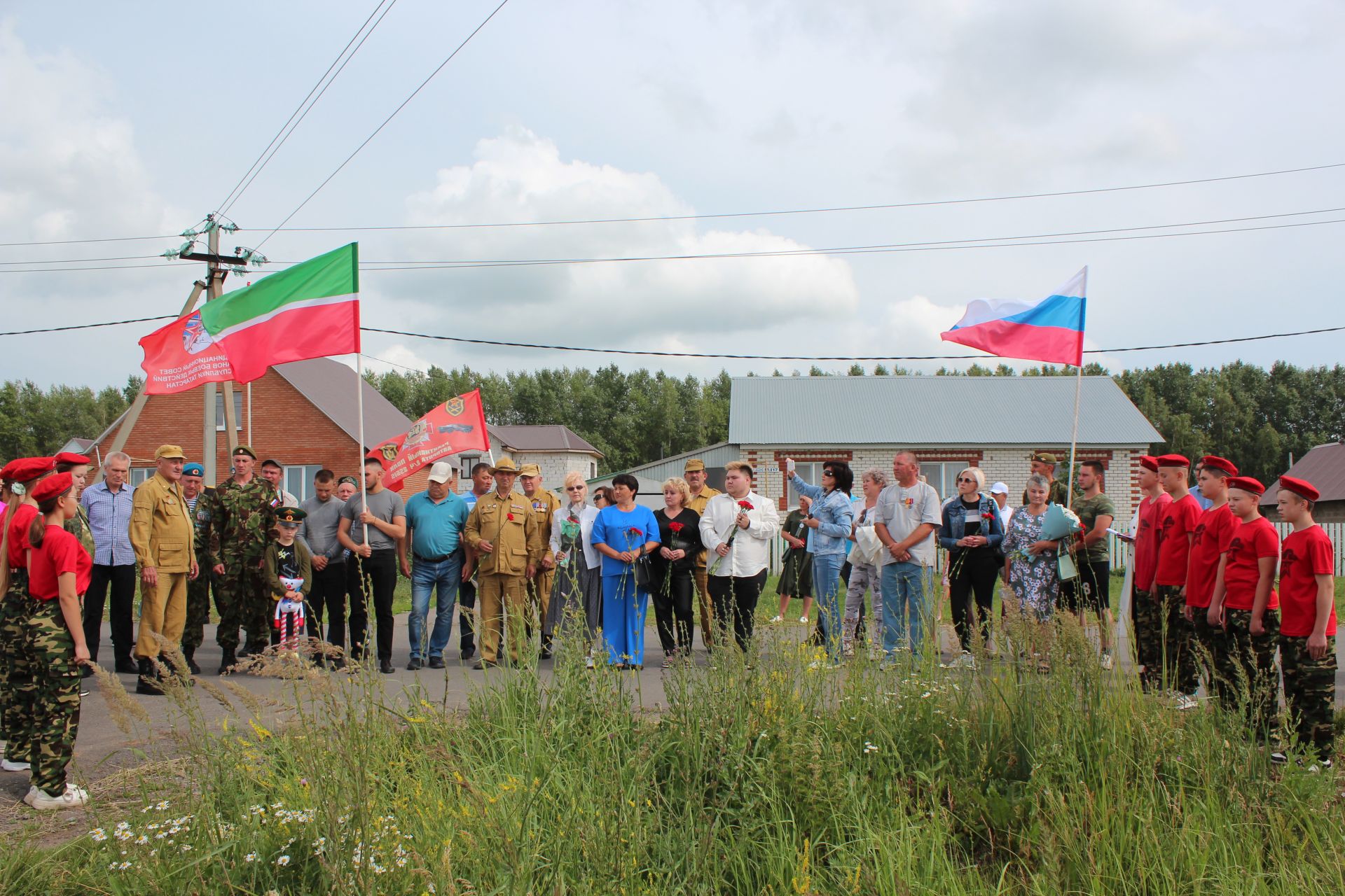 В Нурлате состоялось торжественное открытие указателей улиц земляков-ветеранов боевых действий