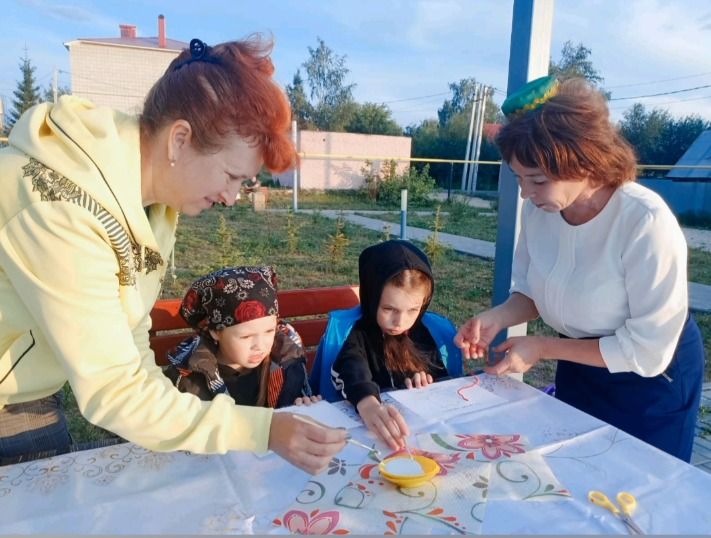 Сотрудники детского сада «Буратино» провели мастер-классы для горожан