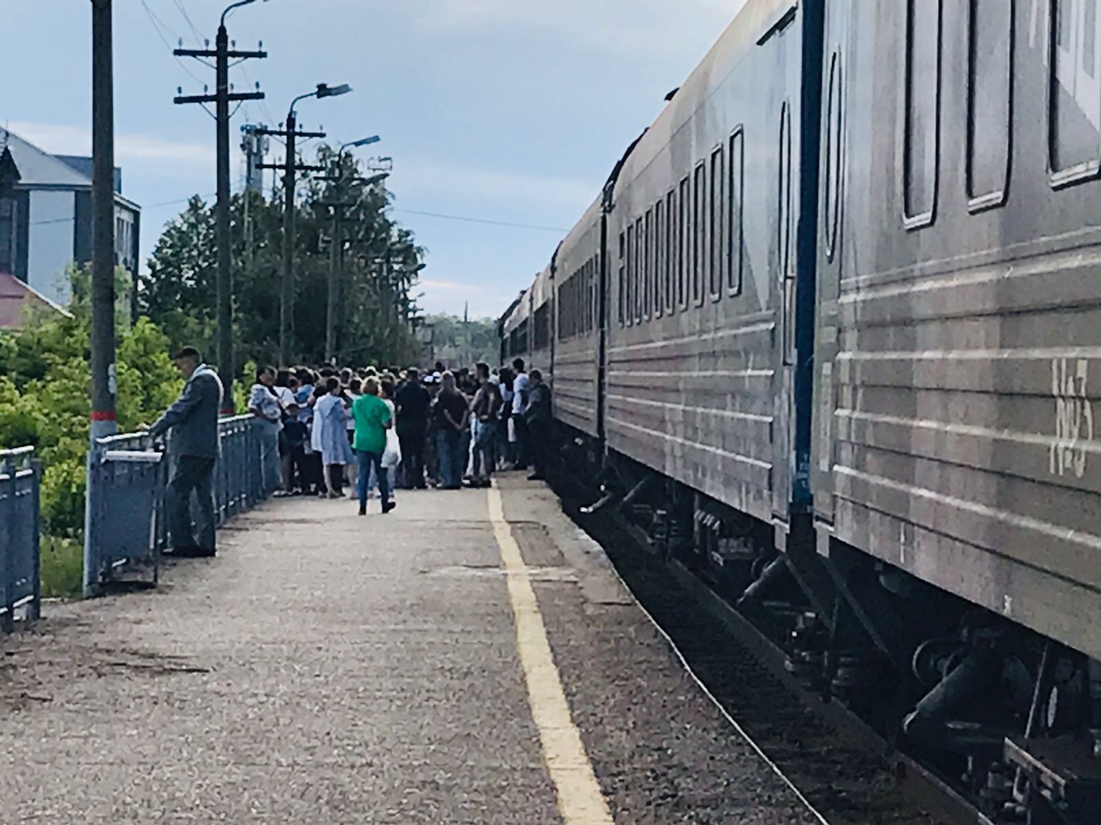 Сотни нурлатцев смогли сегодня посетить Поезд Победы