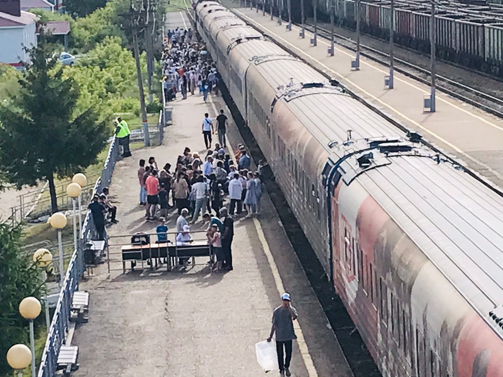 Сотни нурлатцев смогли сегодня посетить Поезд Победы