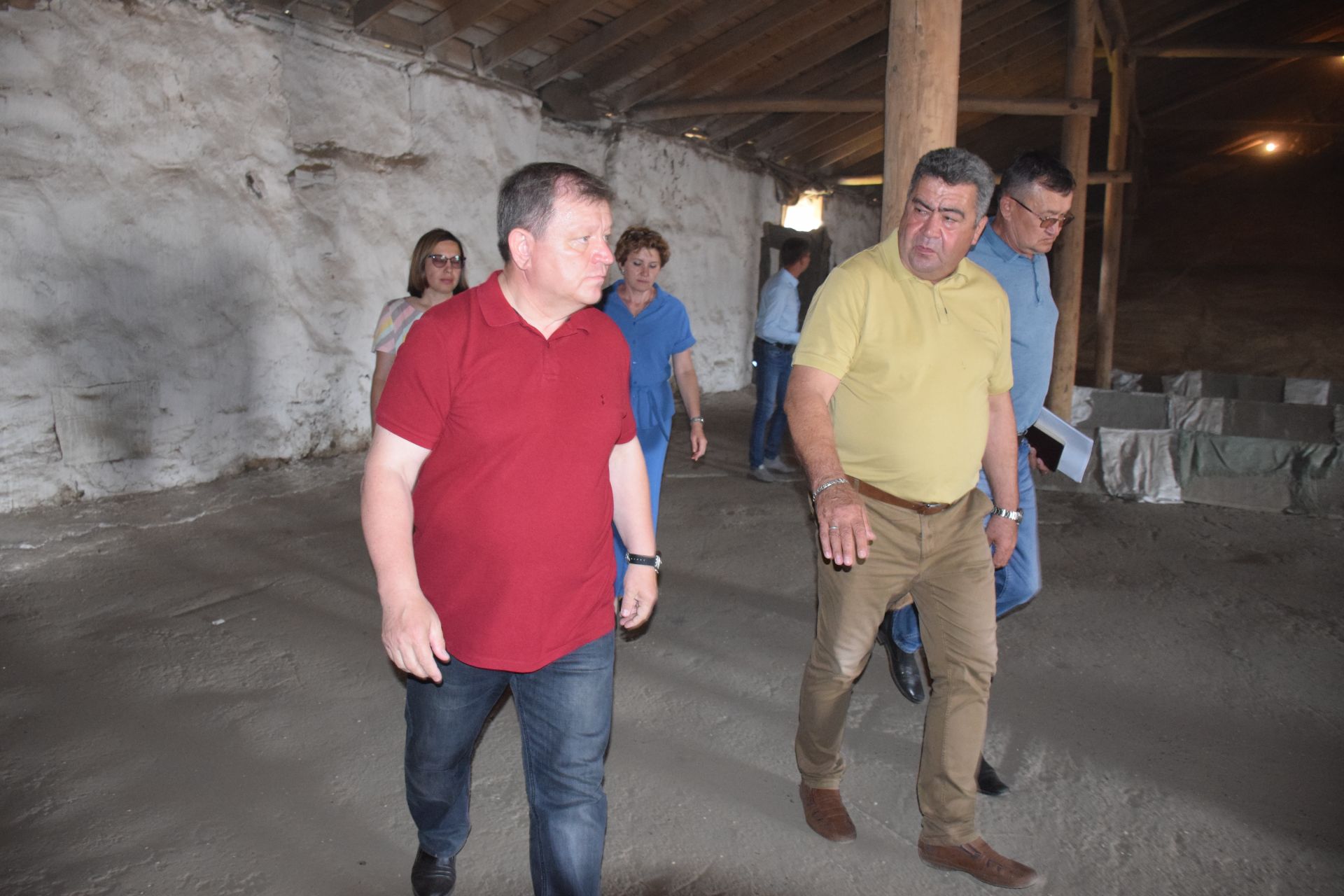 Дамир Ишкинеев посетил нурлатские элеваторы