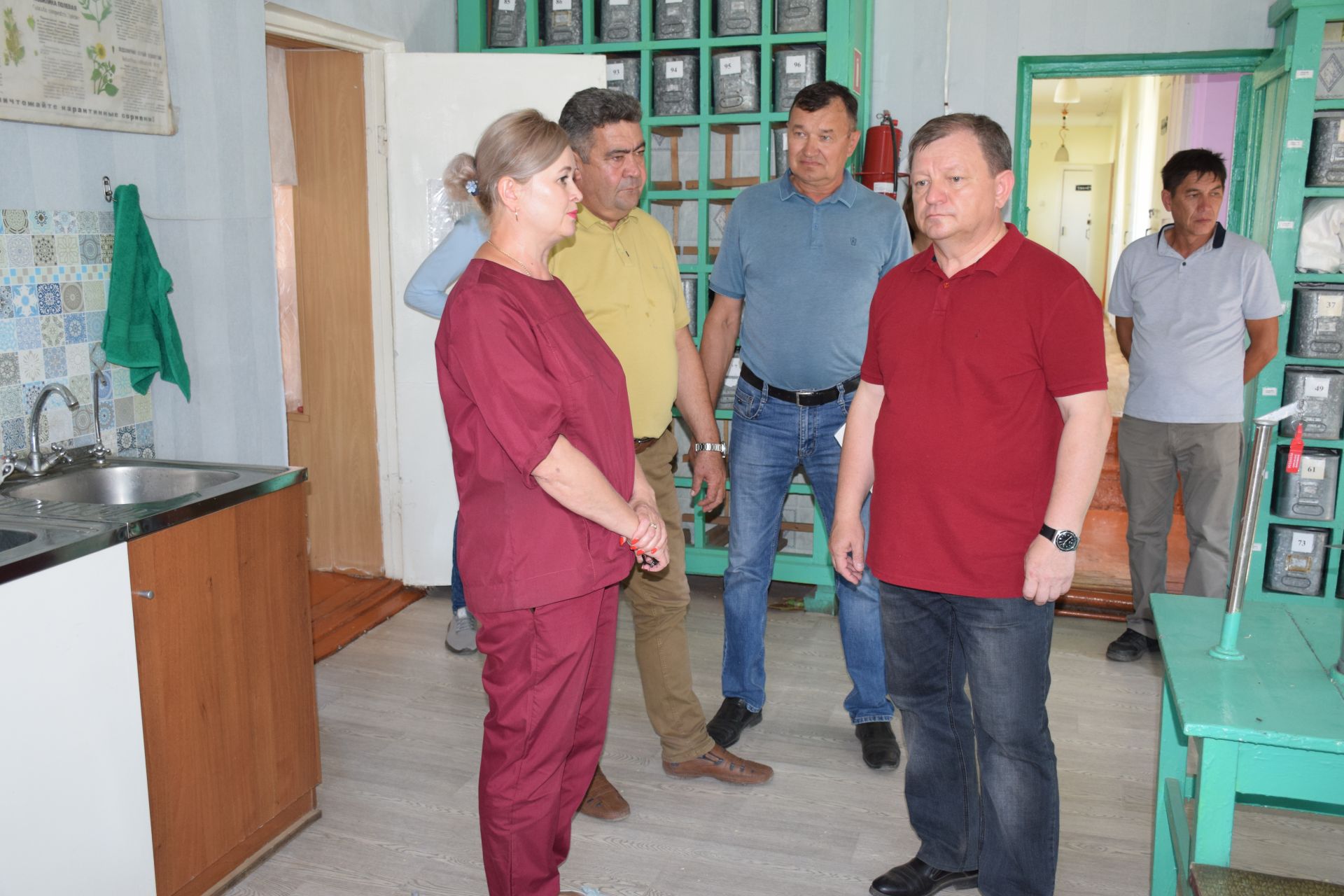 Дамир Ишкинеев посетил нурлатские элеваторы