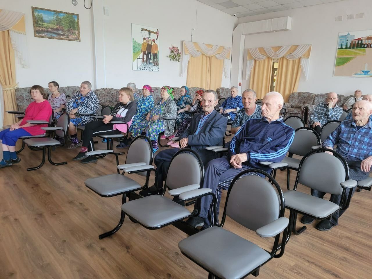 В Нурлатском доме-интернате для престарелых говорили о творчестве М.Ю.Лермонтова