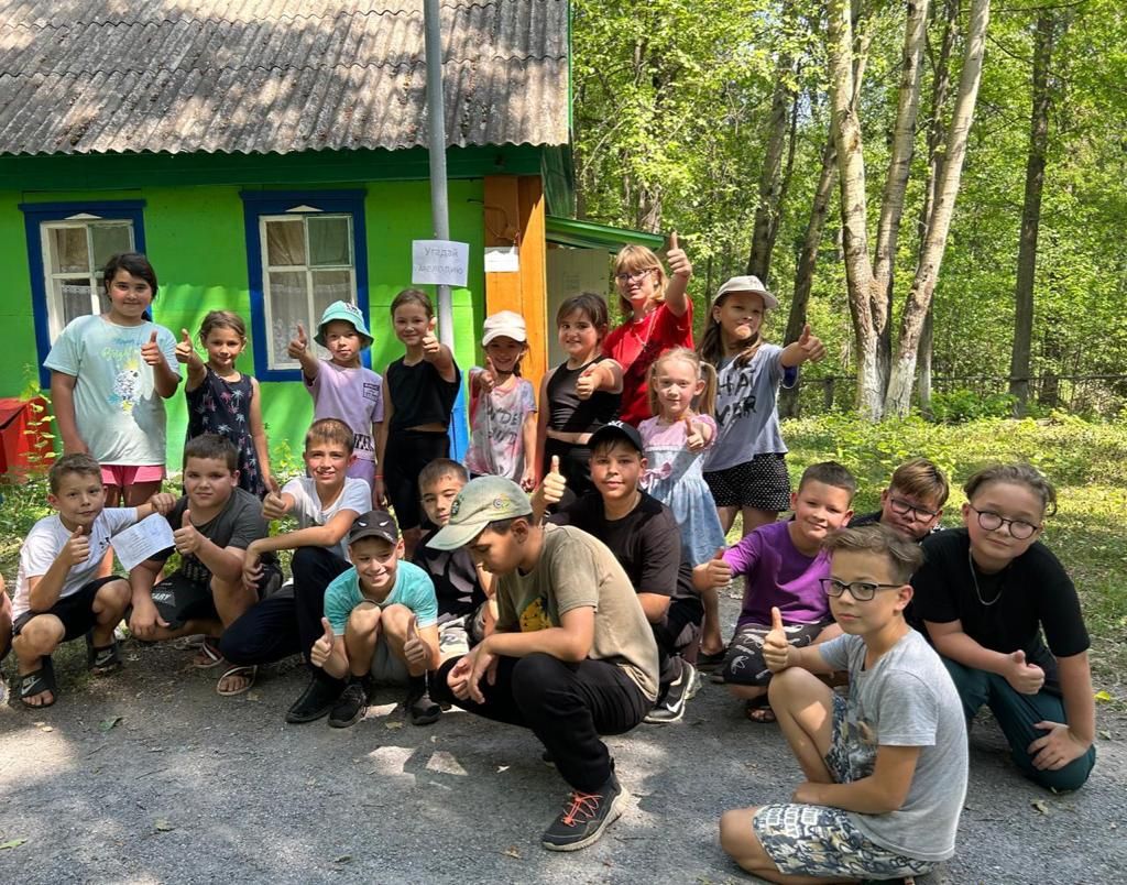 В детском оздоровительном лагере «Заречный» Нурлатского района прошло закрытие 3-й смены