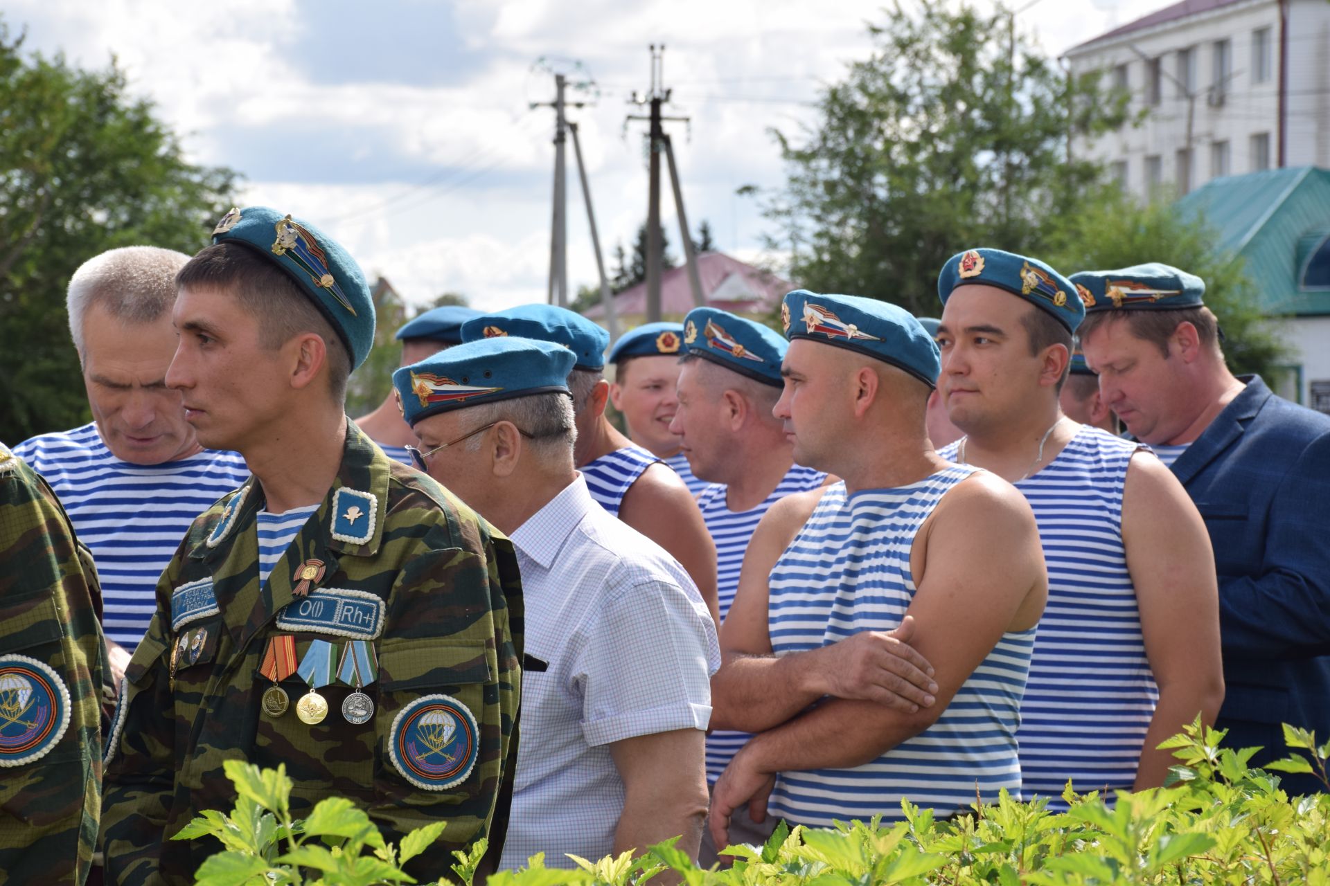 В Нурлате бойцы ВДВ отметили свой праздник