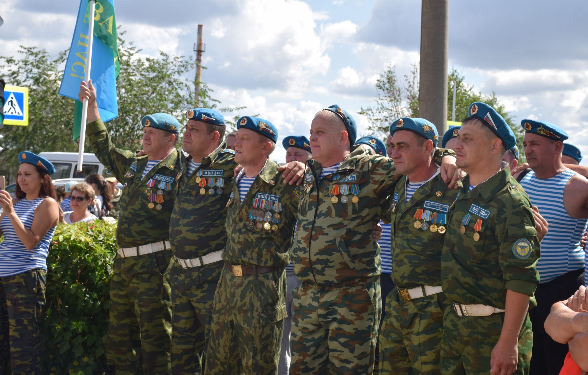 В Нурлате бойцы ВДВ отметили свой праздник