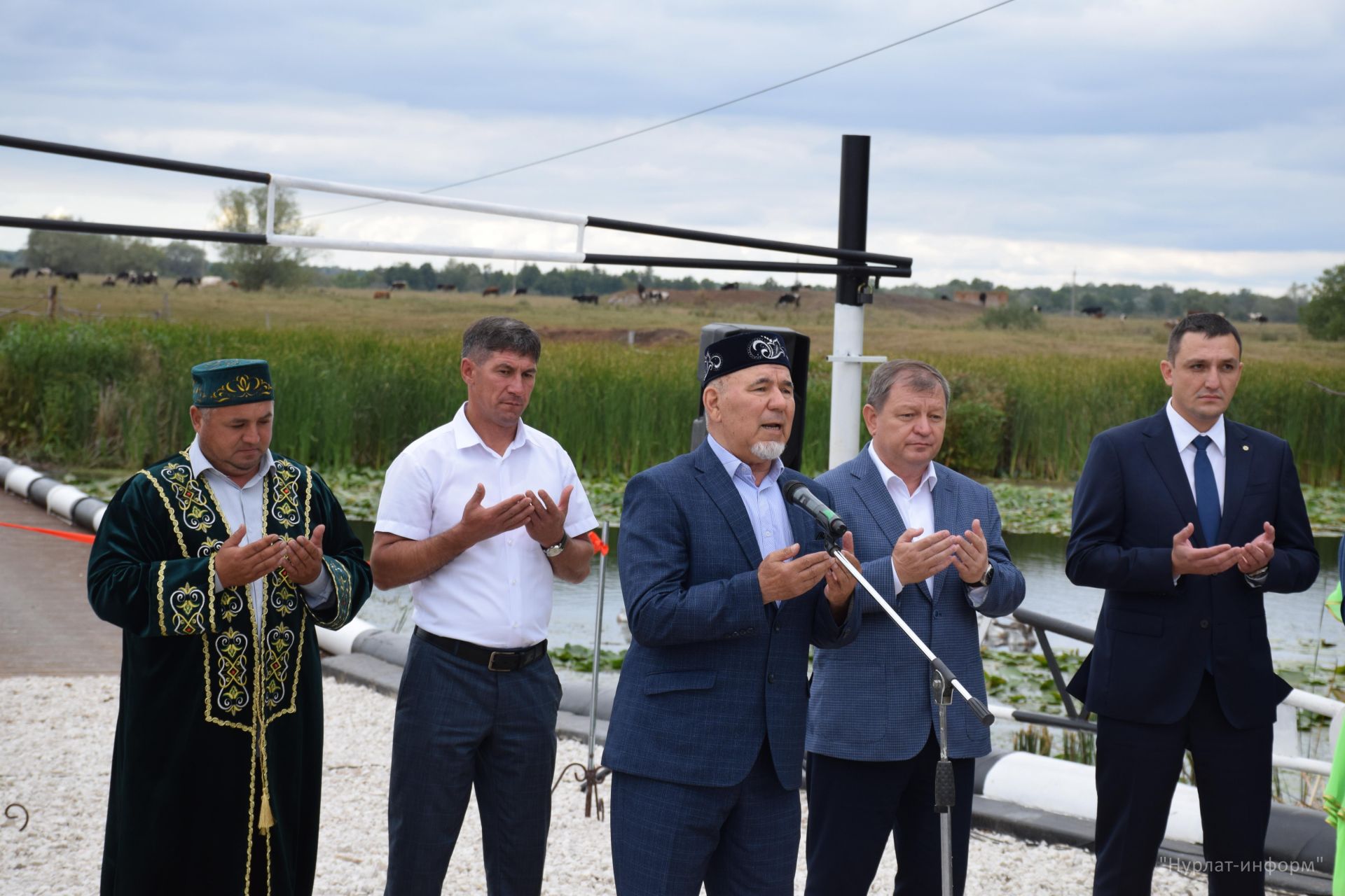 В деревне Кривое Озеро Нурлатского района торжественно открыли новый мост