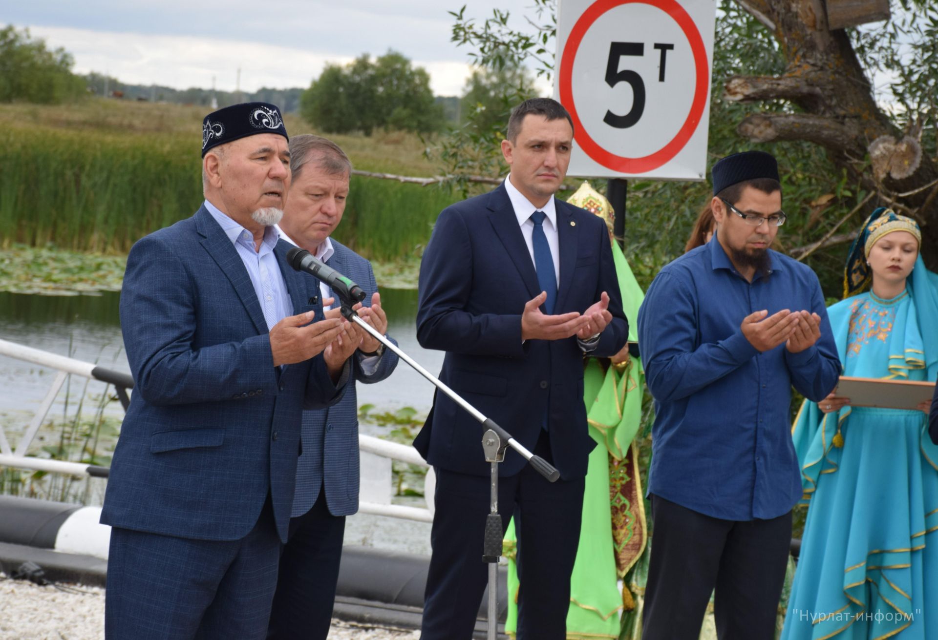 В деревне Кривое Озеро Нурлатского района торжественно открыли новый мост