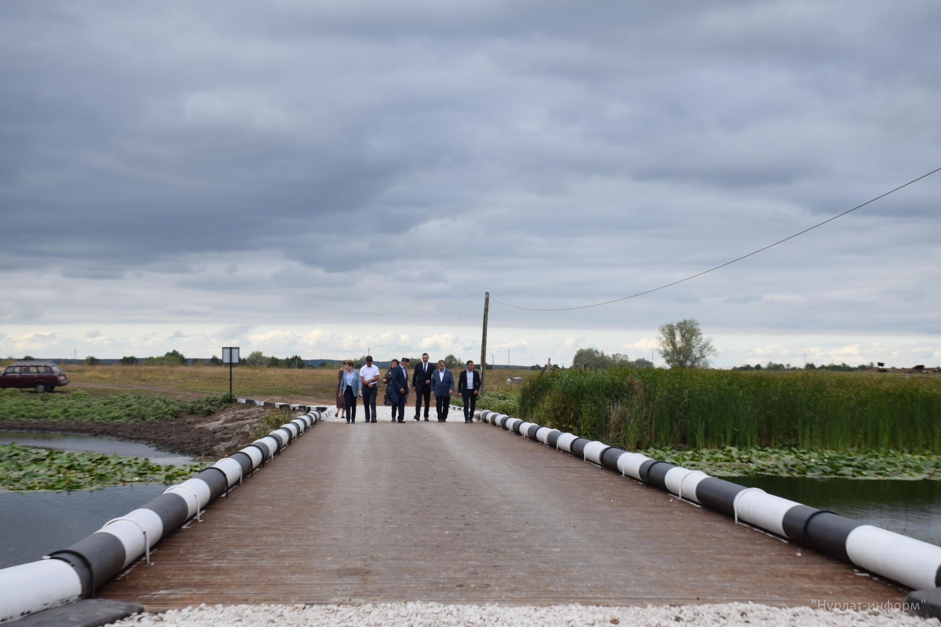 В деревне Кривое Озеро Нурлатского района торжественно открыли новый мост