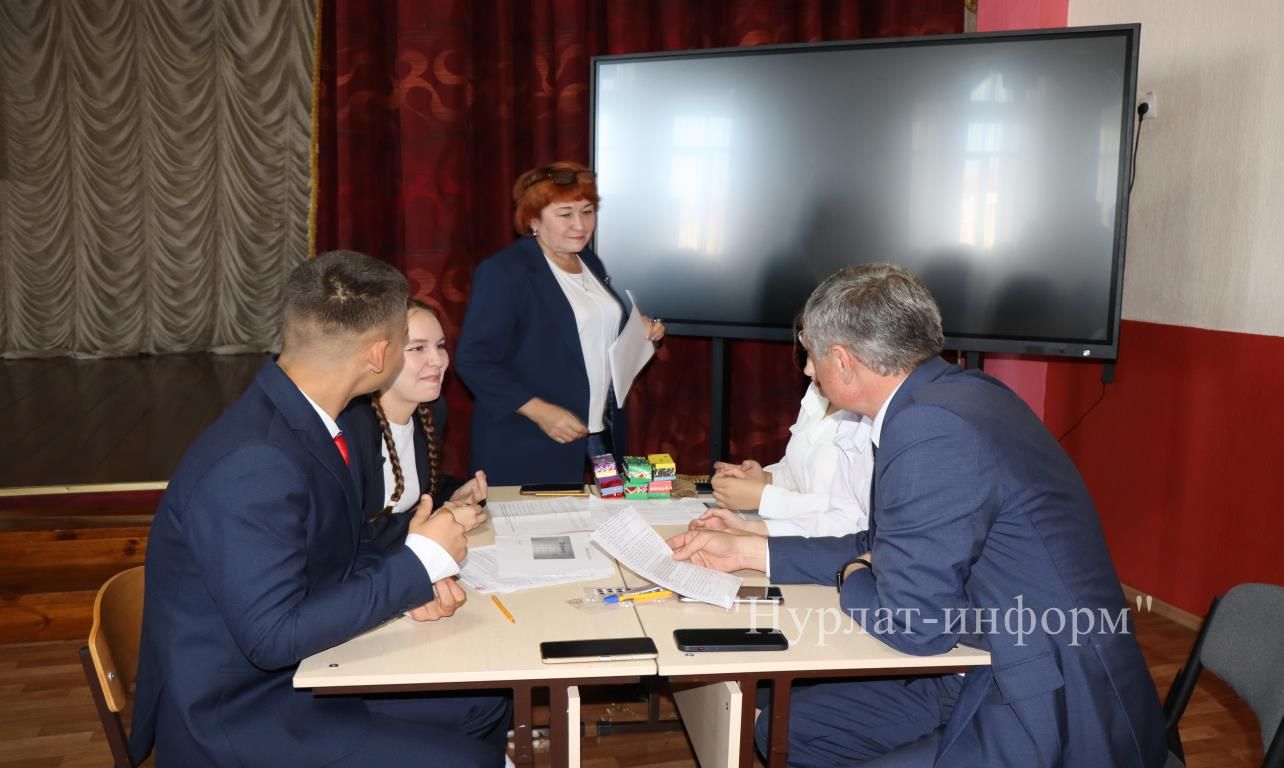 Главный эколог Татарстана провел урок для нурлатских школьников