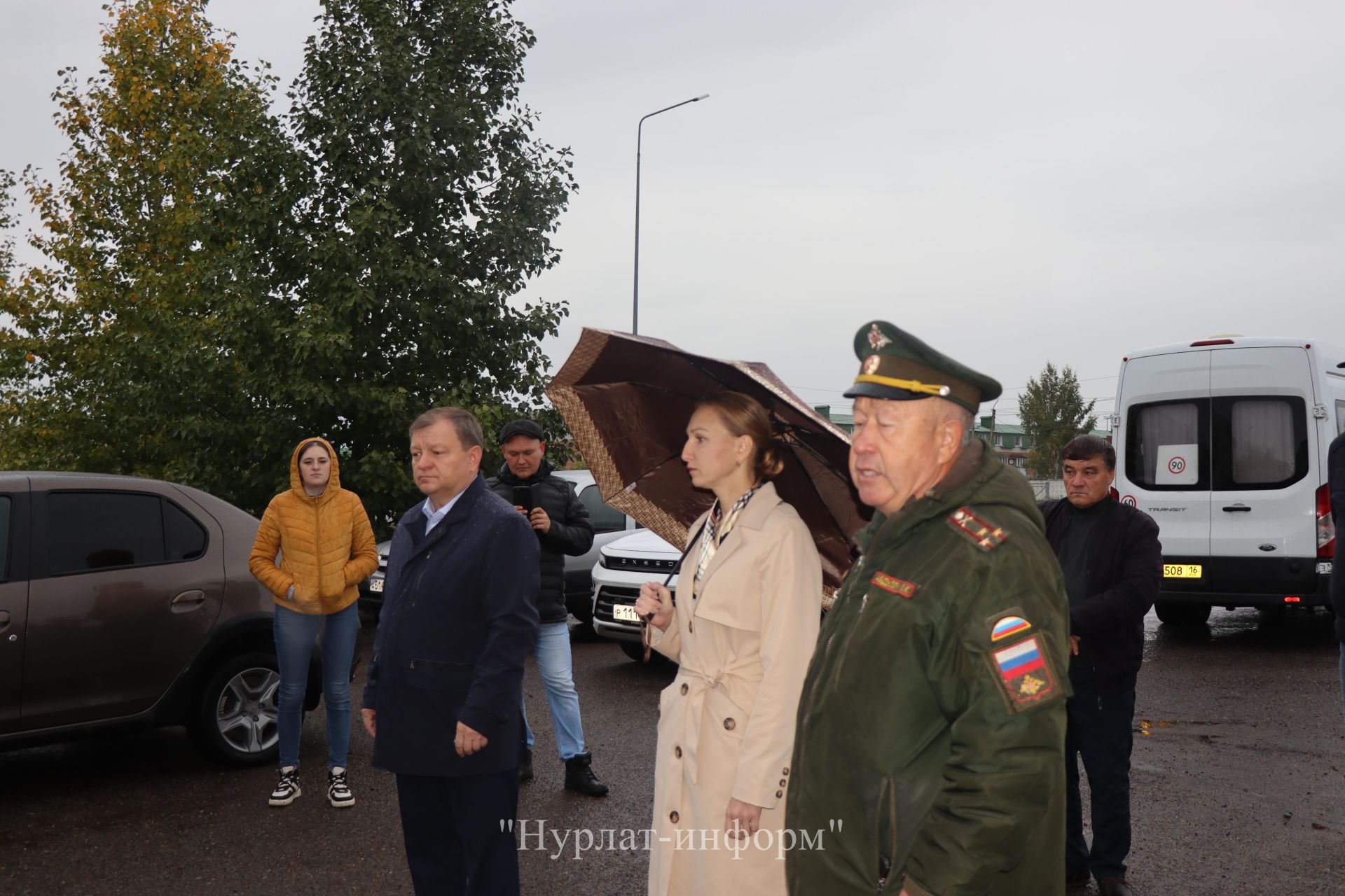 В Нурлате проводили на службу очередную группу контрактников