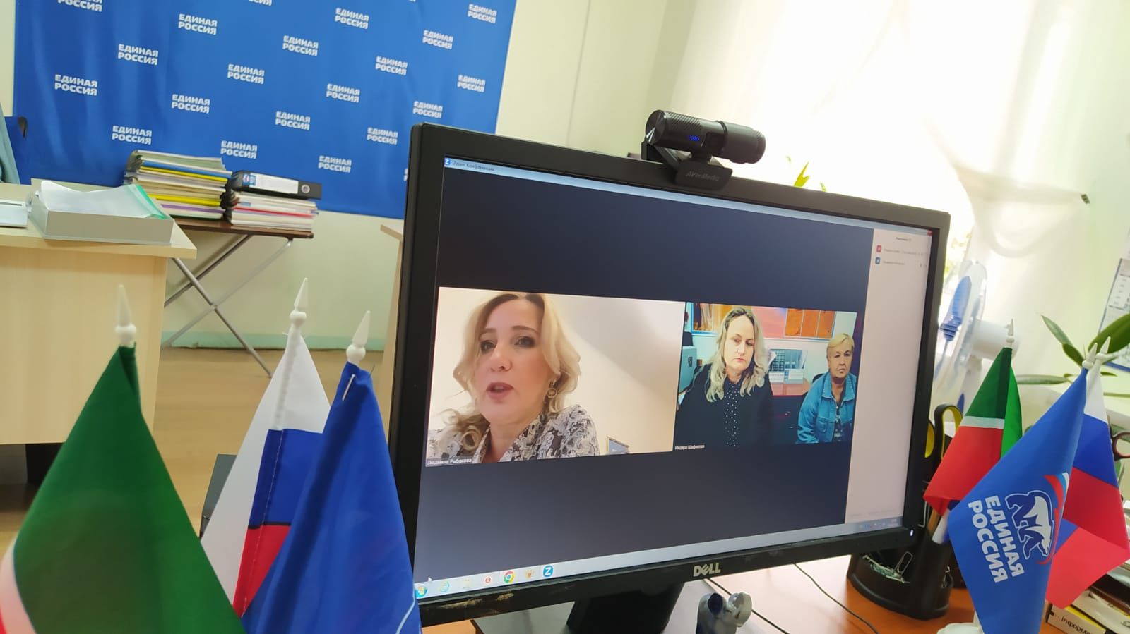 Людмила Рыбакова провела для нурлатцев онлайн-прием