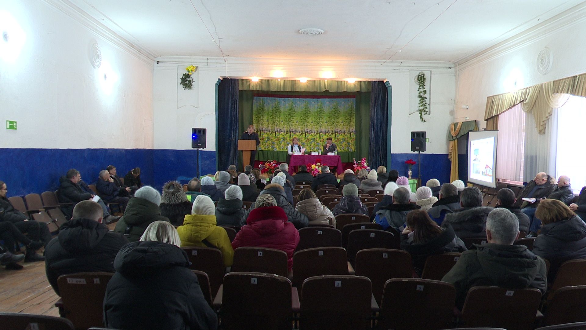 Первый сход граждан в этом году прошел в Среднекамышлинском сельском поселении