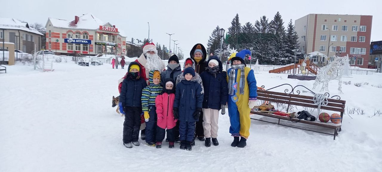 Юные нурлатцы весело проводят зимние каникулы