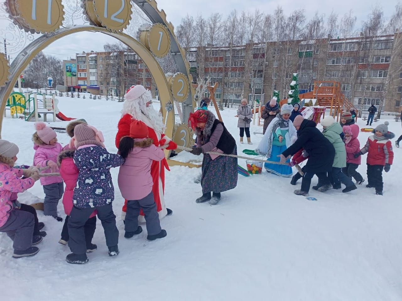 В парке «Игелек» города Нурлат состоялась «Новогодняя перезагрузка»