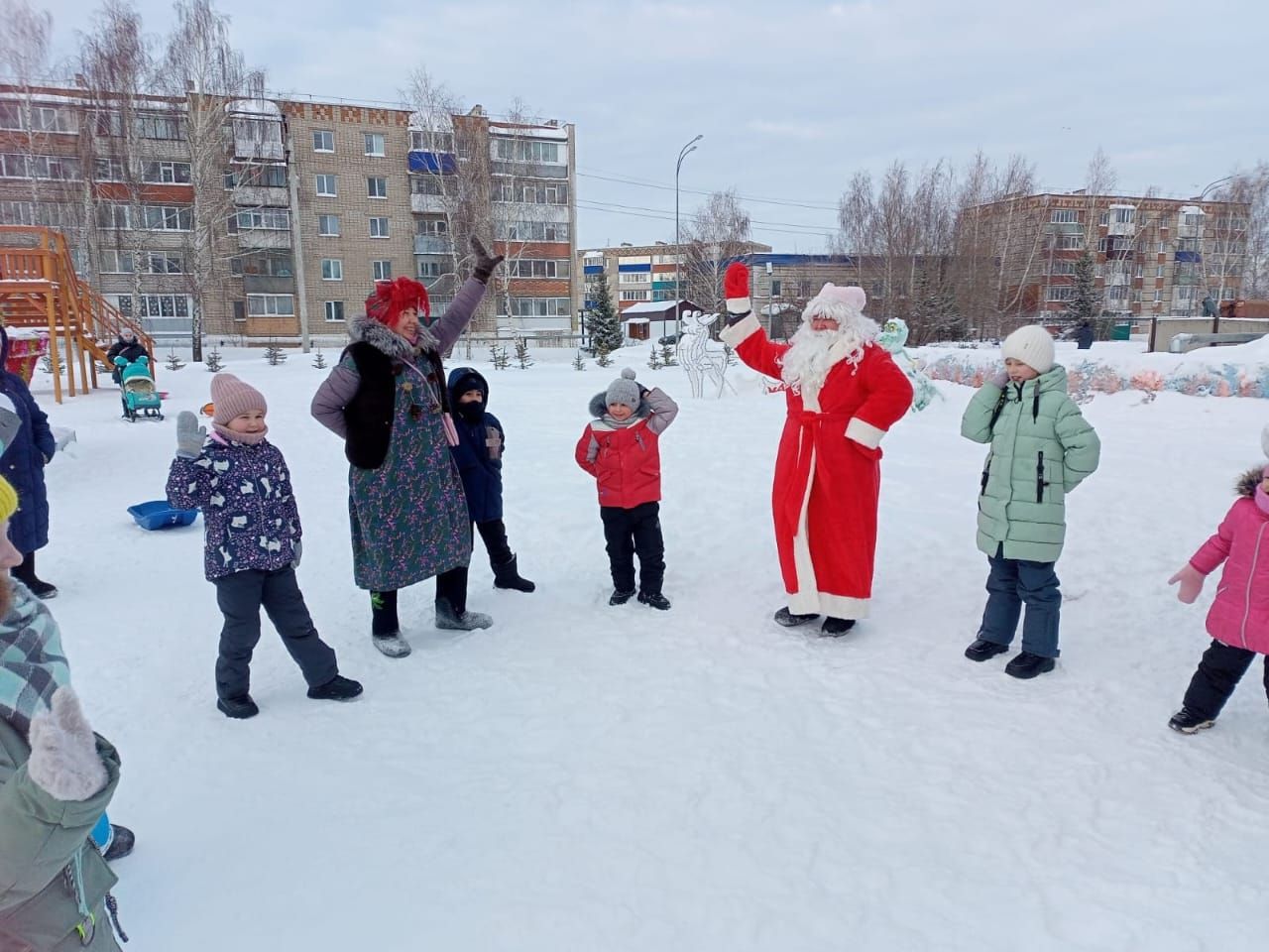 В парке «Игелек» города Нурлат состоялась «Новогодняя перезагрузка»