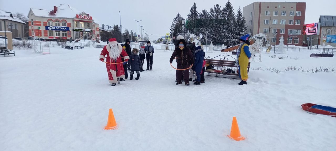 Юные нурлатцы весело проводят зимние каникулы