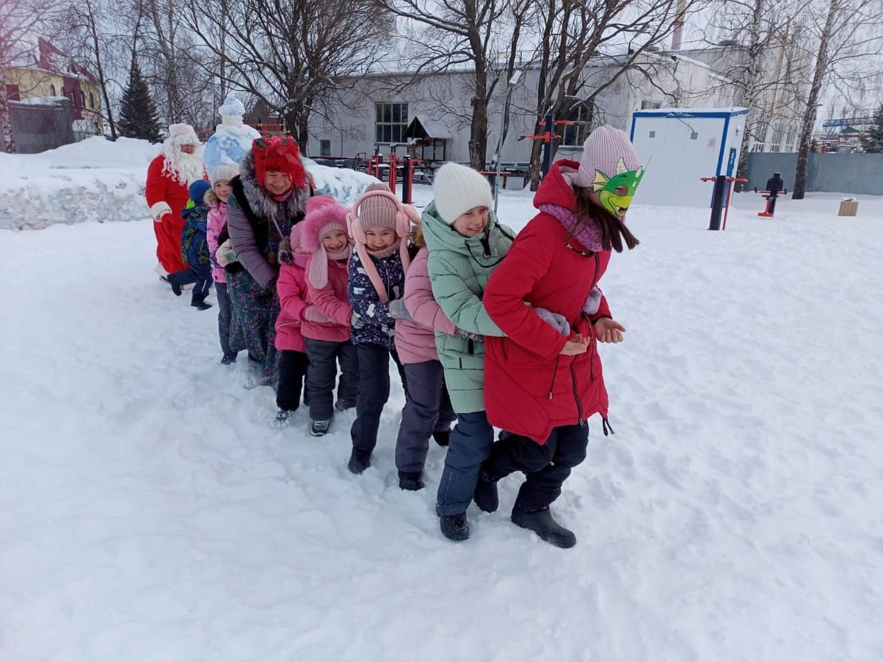 В парке «Игелек» города Нурлат состоялась «Новогодняя перезагрузка»