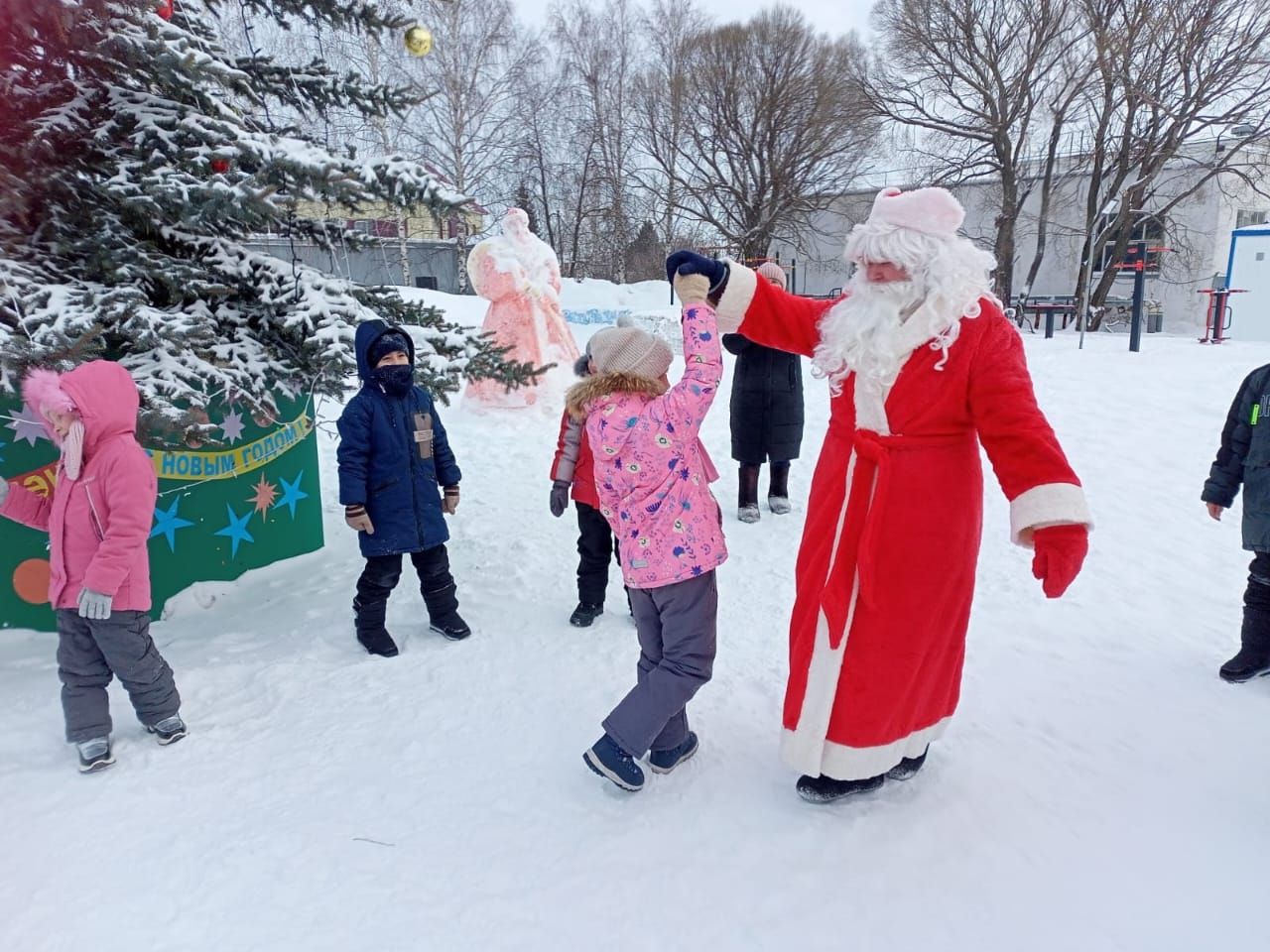 Новый год за городом