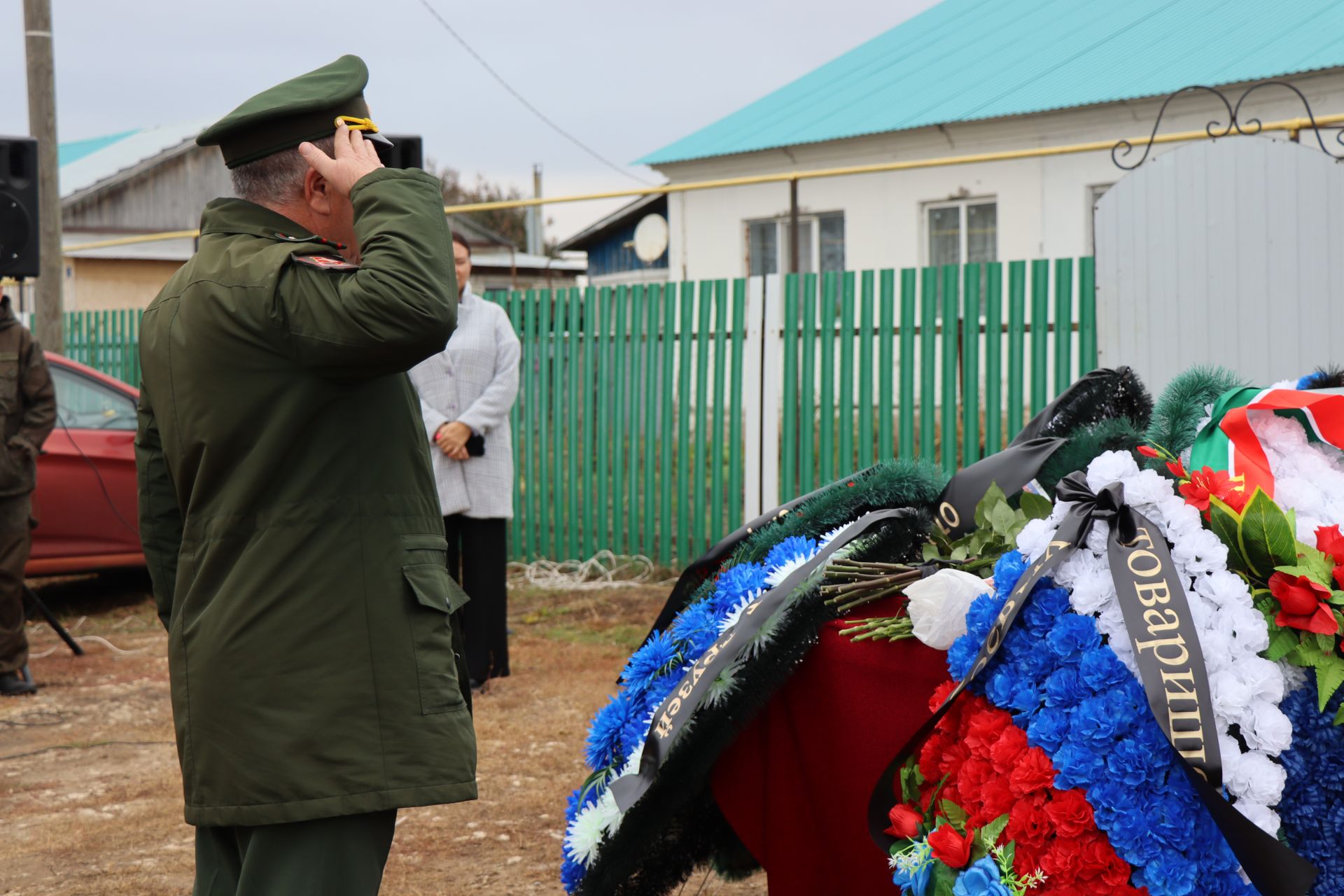 В селе Мамыково простились с героем специальной военной операции Морозовым Олегом Владимировичем