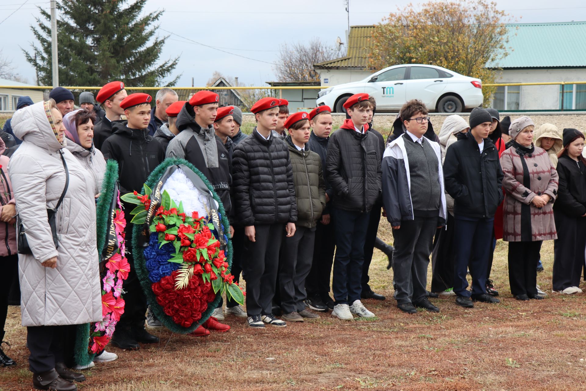 В селе Мамыково простились с героем специальной военной операции Морозовым Олегом Владимировичем