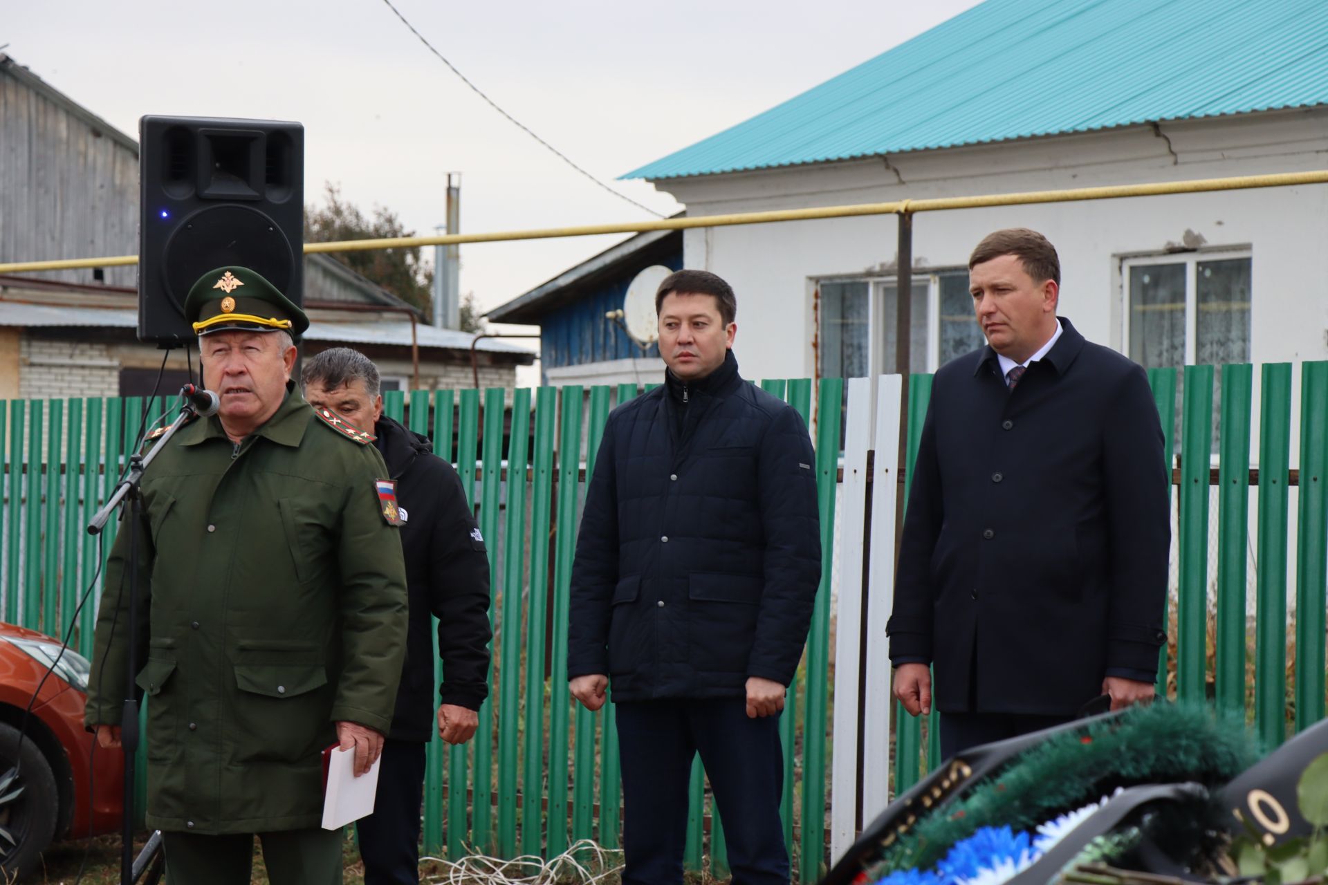 В селе Мамыково простились с героем специальной военной операции Морозовым Олегом Владимировичем