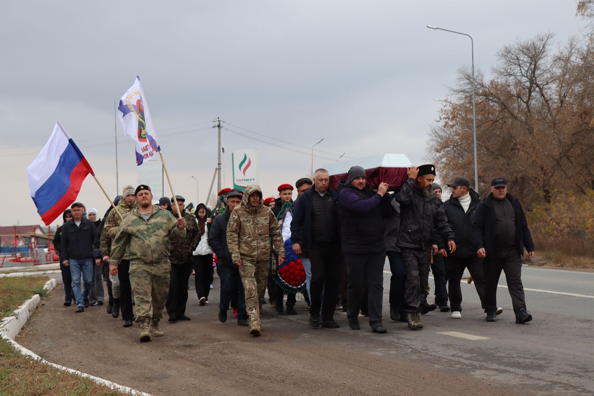 В селе Мамыково простились с героем специальной военной операции Морозовым Олегом Владимировичем