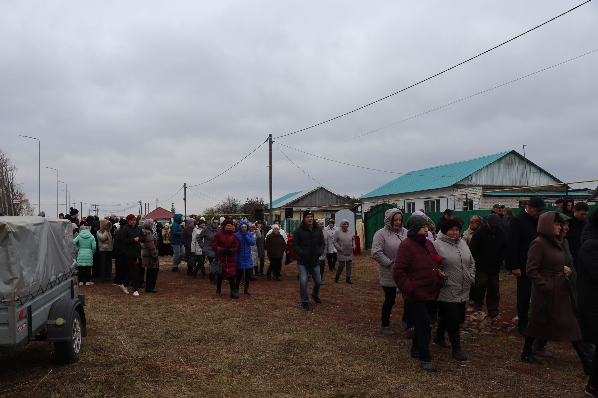 В селе Мамыково простились с героем специальной военной операции Морозовым Олегом Владимировичем