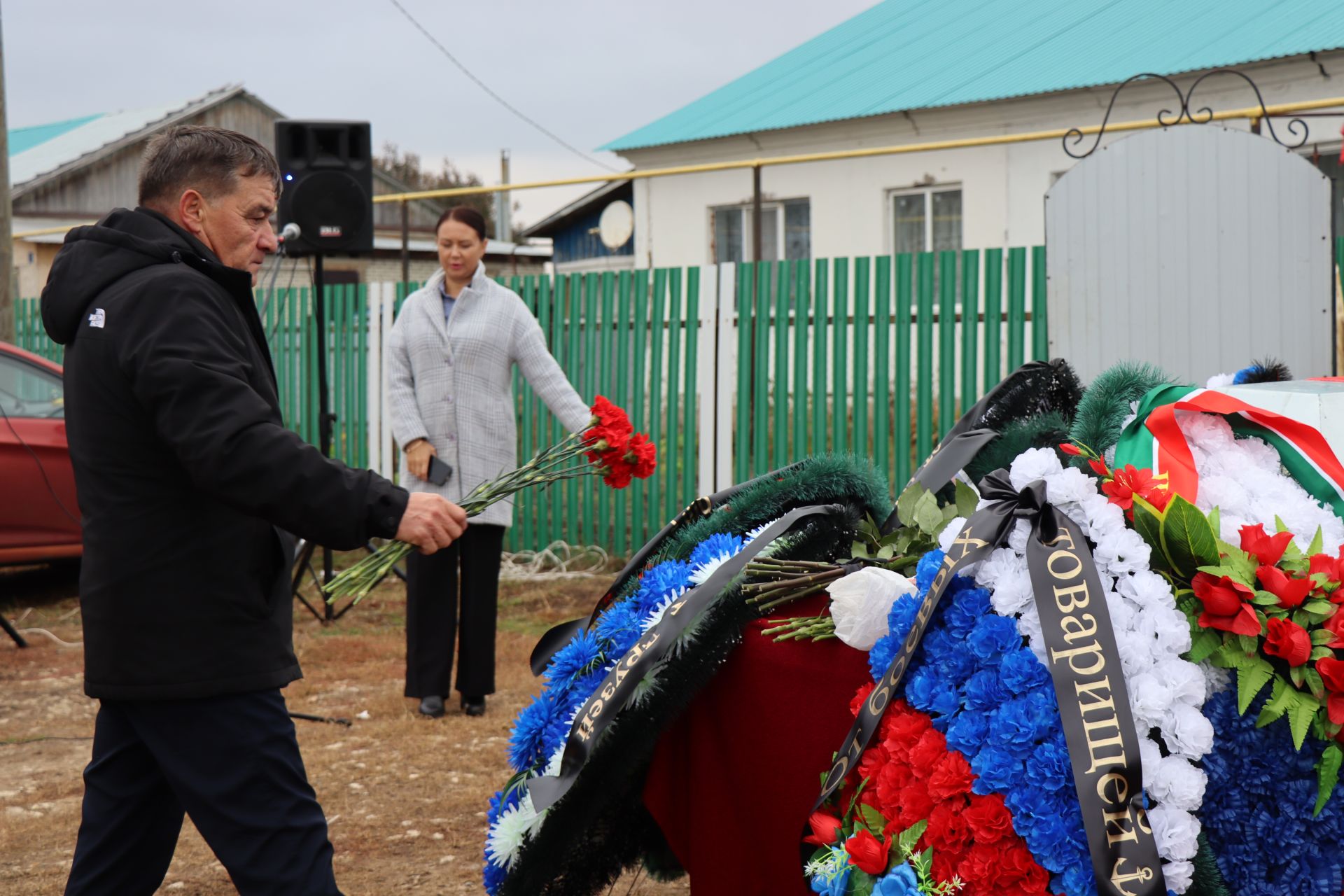 В селе Мамыково простились с героем специальной военной операции Морозовым Олегом Владимировичем