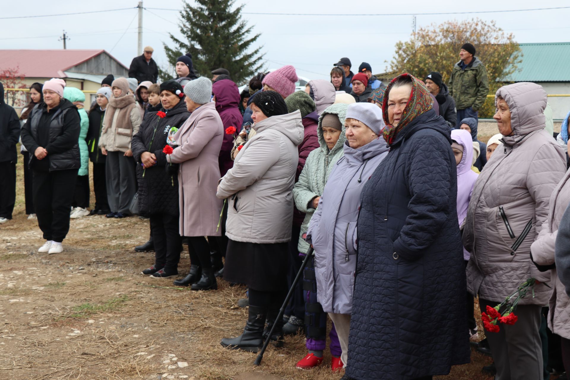 В селе Мамыково простились с героем специальной военной операции Морозовым Олегом Владимировичем