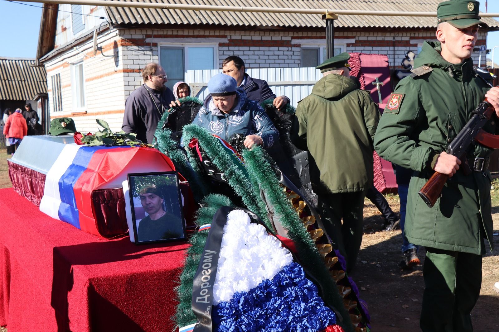 В Нурлате простились с погибшим бойцом СВО Антипкиным Дмитрием