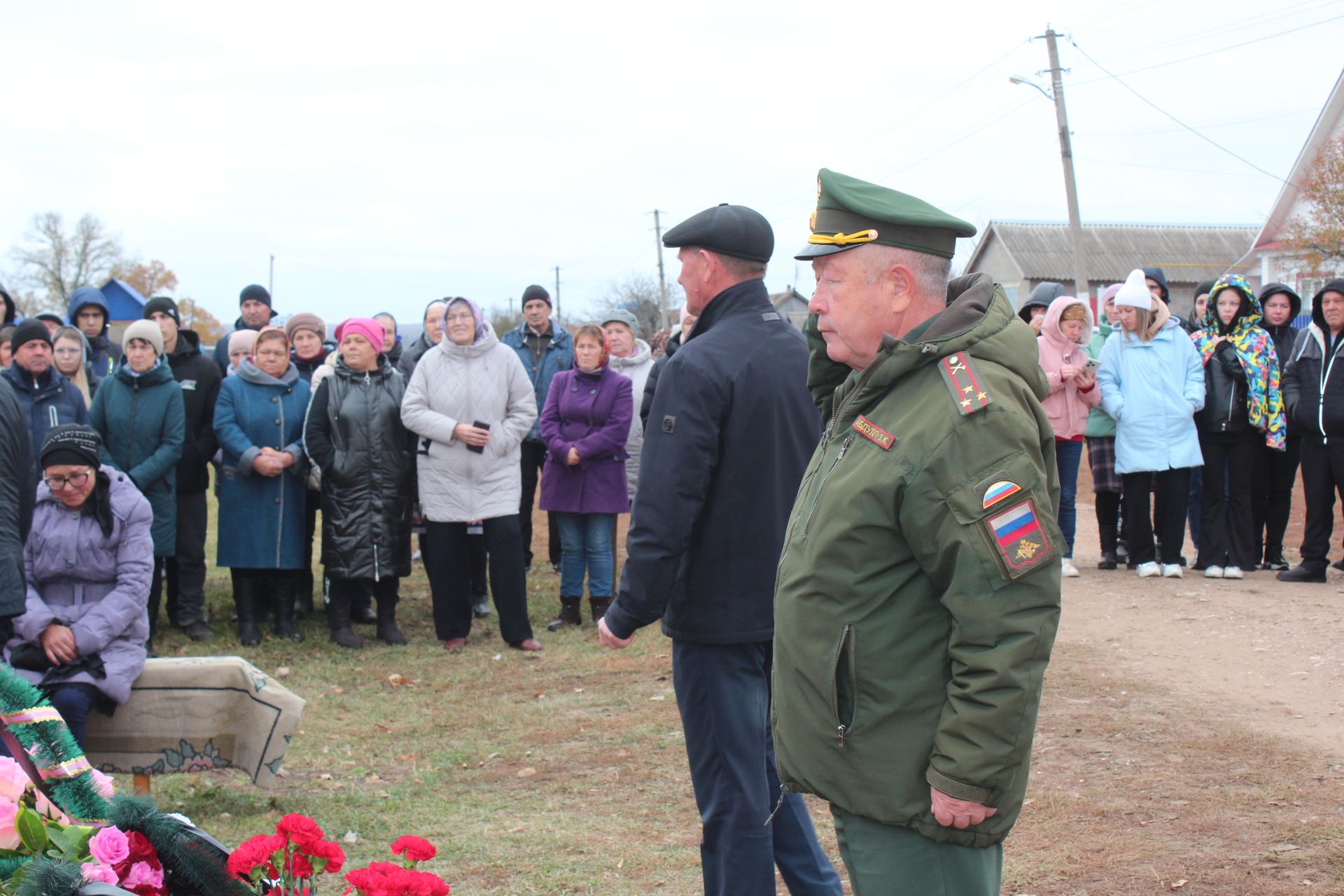 В Нурлатском районе простились с погибшим участником СВО