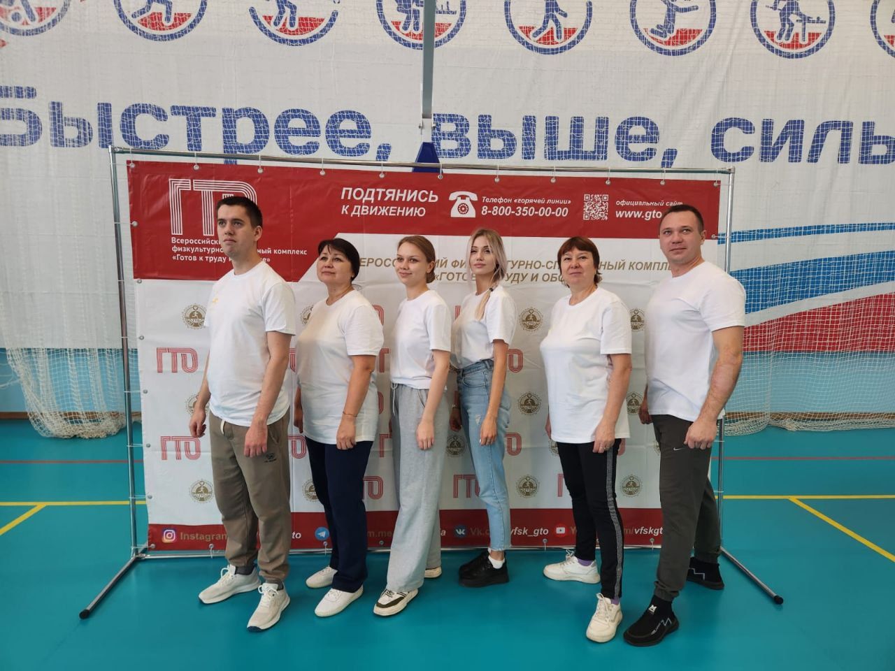 Команда «Отдела культуры» заняла 3 место в фестивале ВФСК ГТО среди трудовых коллективов Нурлатского района