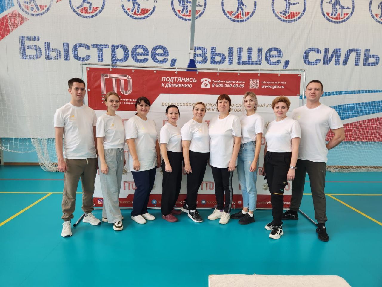 Команда «Отдела культуры» заняла 3 место в фестивале ВФСК ГТО среди трудовых коллективов Нурлатского района