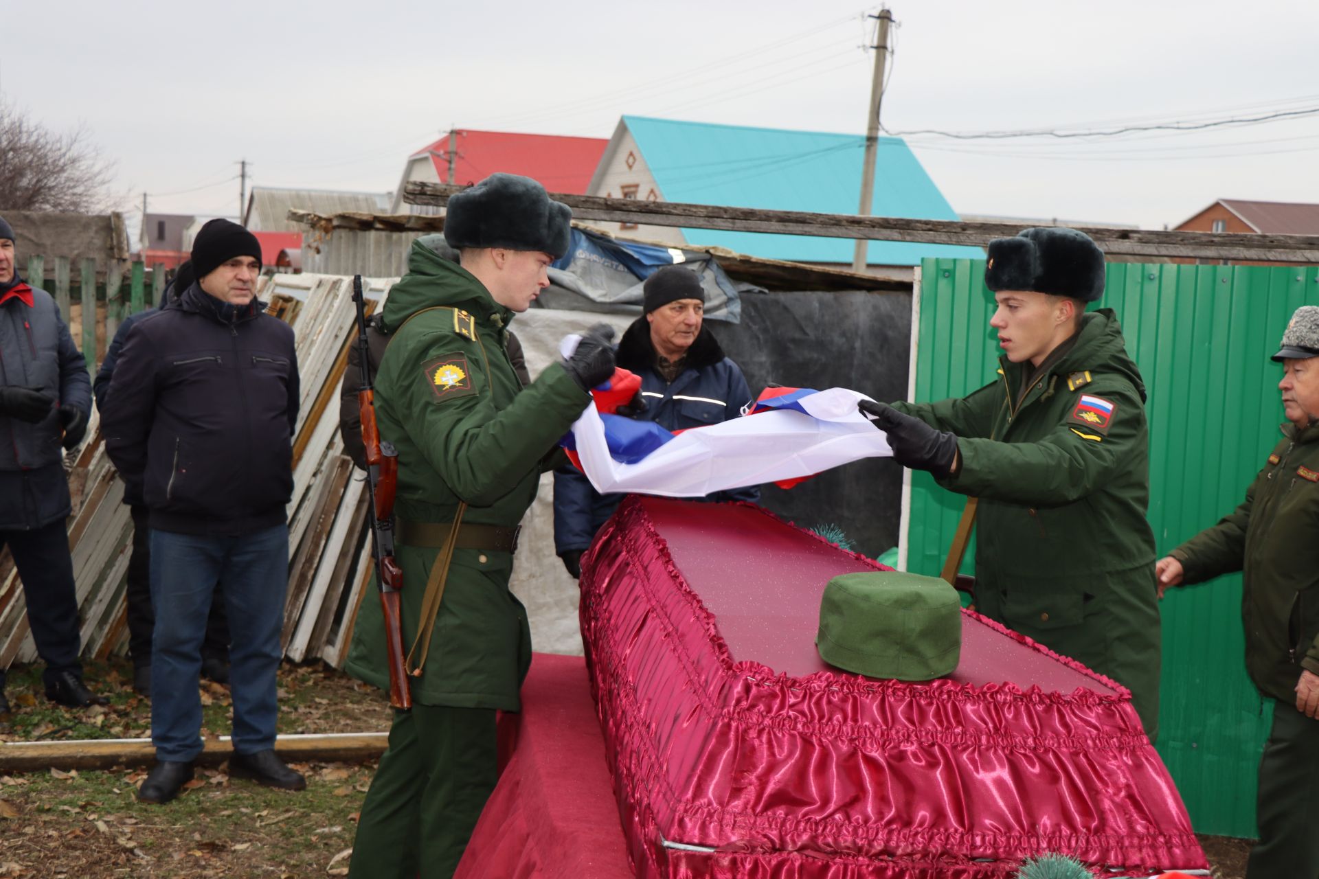 В Нурлате простились с героем СВО Шаяхмедовым Ранисом