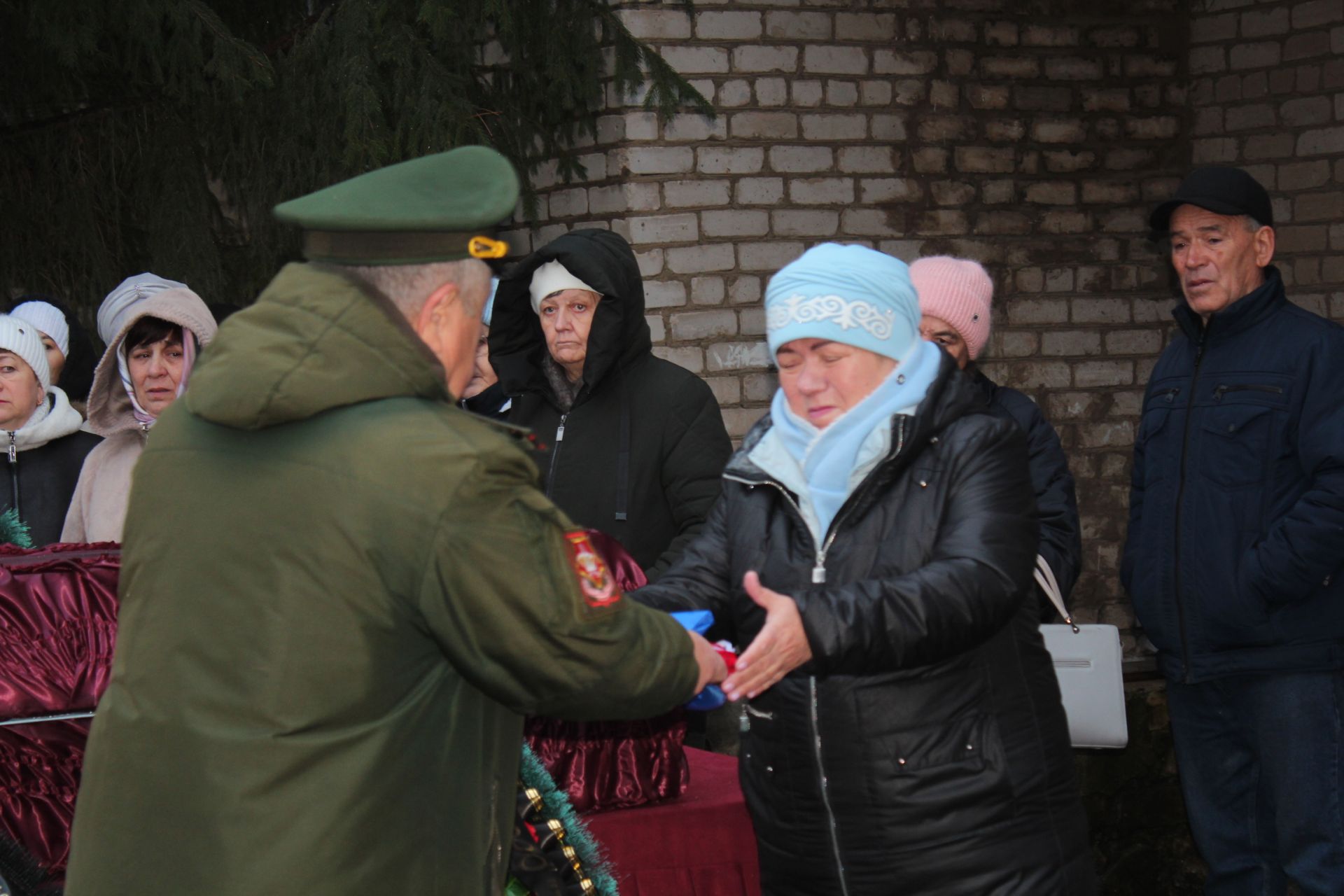 В Нурлате простились с участником спецоперации