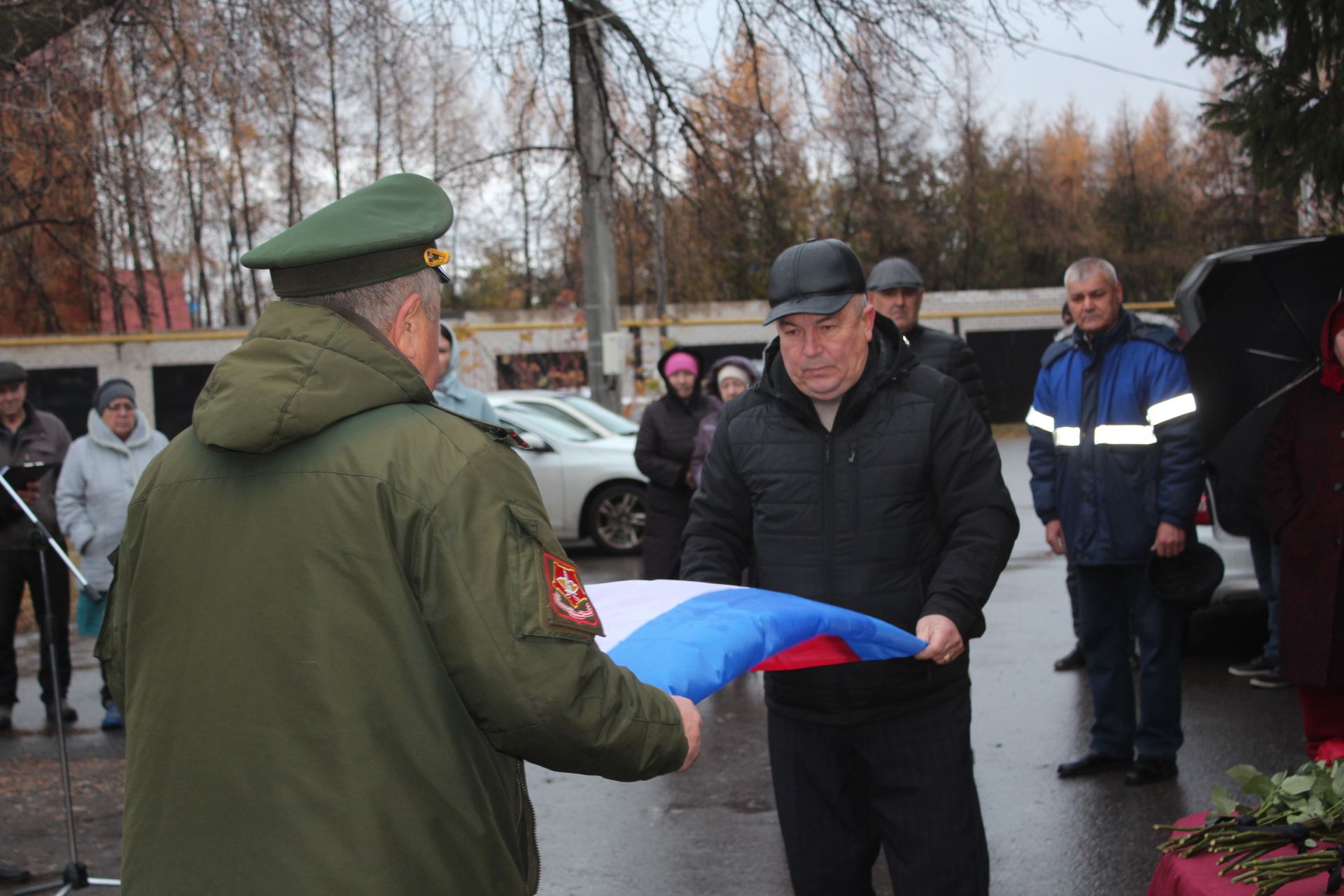 В Нурлате простились с участником спецоперации