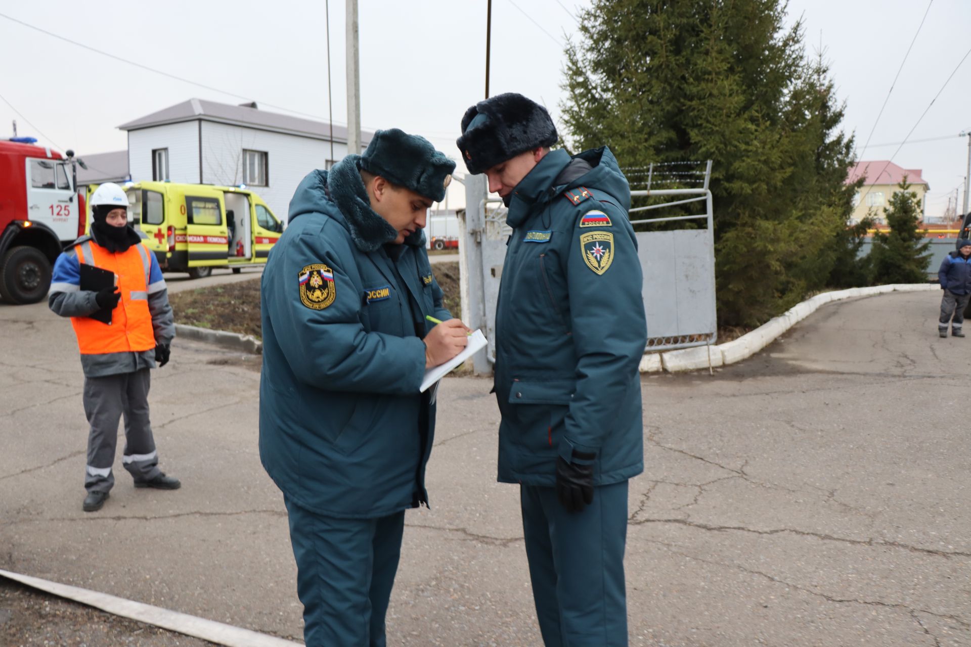 В Нурлате прошли командно-штабные учения (+фоторепортаж)