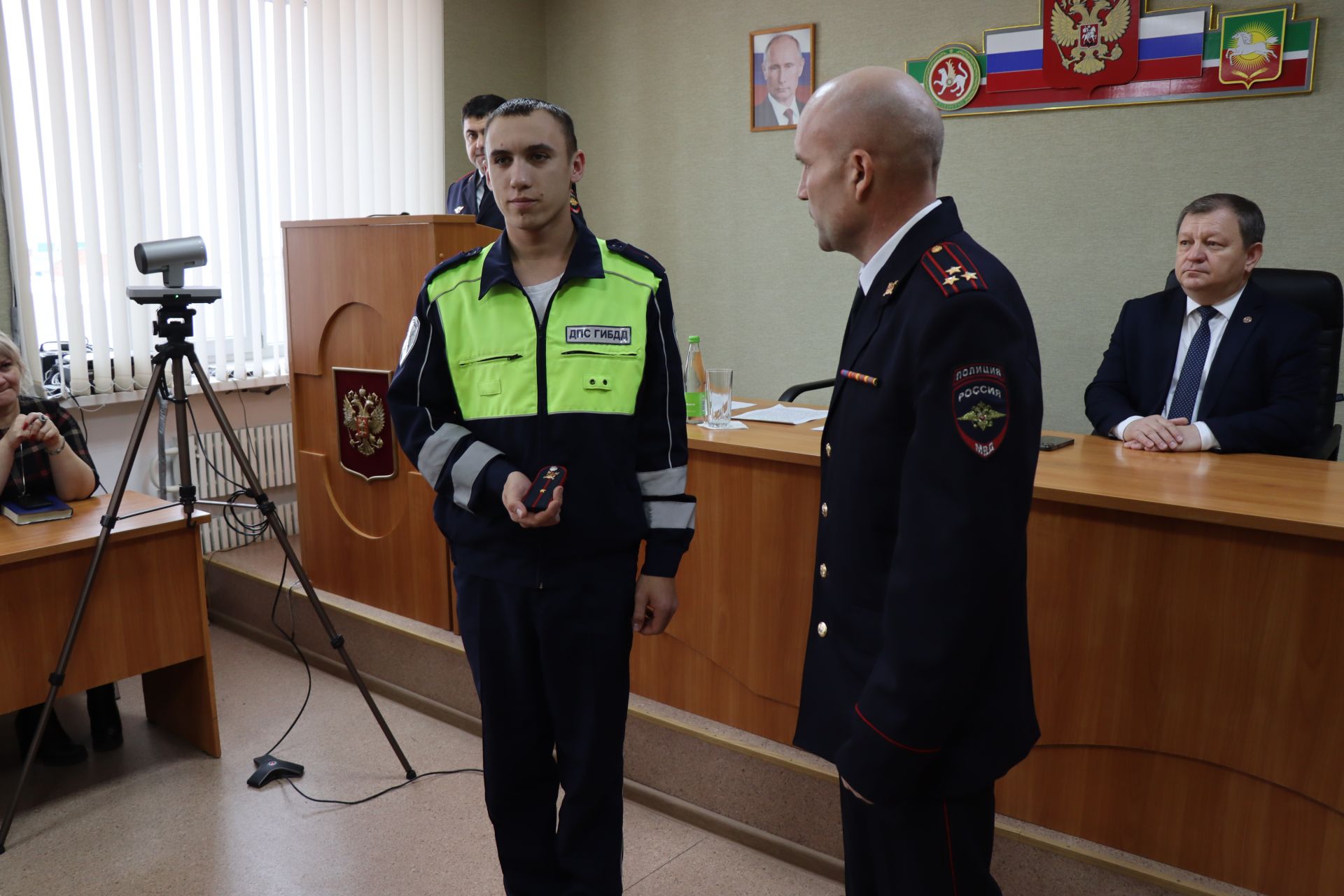 В Нурлате поздравили сотрудников органов внутренних дел с профессиональным праздником