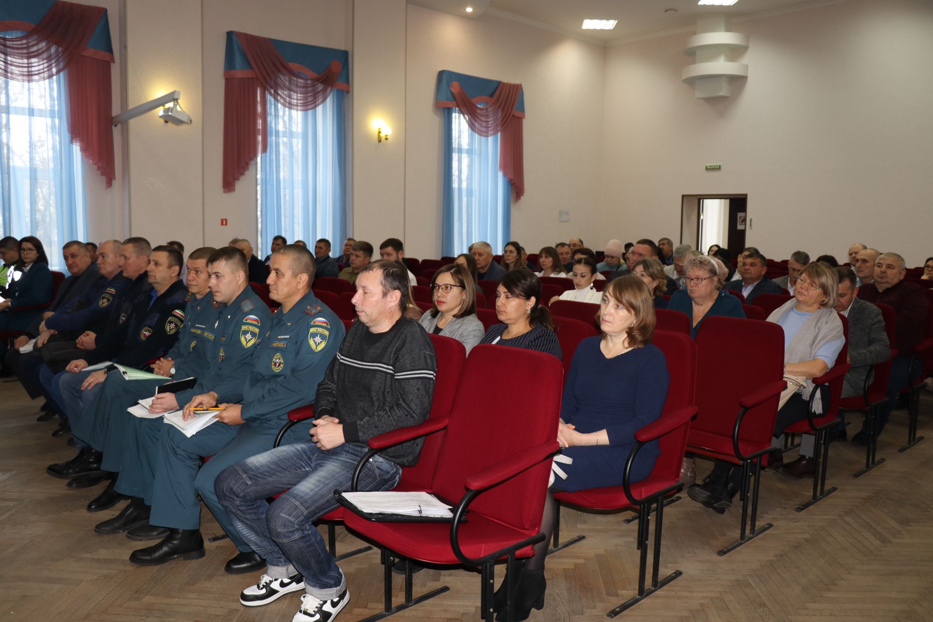 В Нурлате прошло заседание КЧС по подготовке к командно-штабным учениям