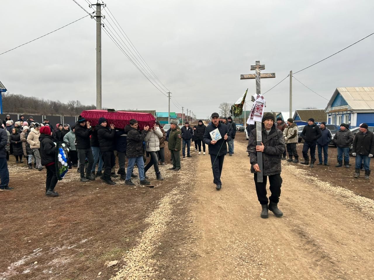 В деревне Турнояс Нурлатского района простились с героем СВО