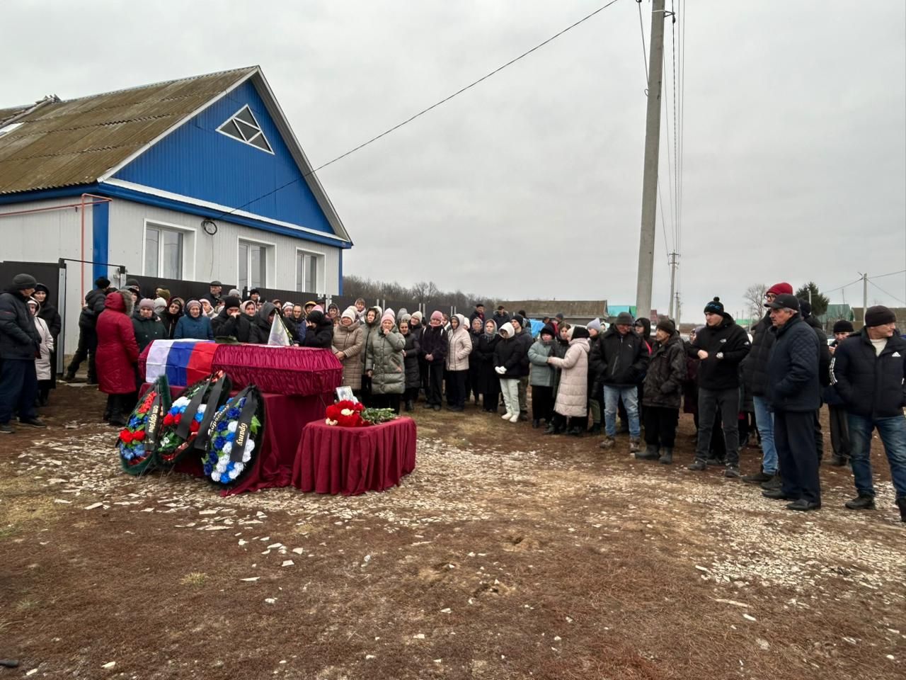 В деревне Турнояс Нурлатского района простились с героем СВО