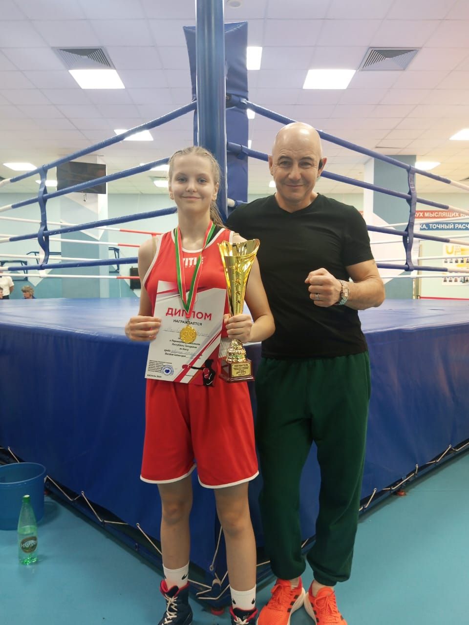 Нурлатская спортсменка впервые в истории района стала чемпионкой Первенства РТ по боксу
