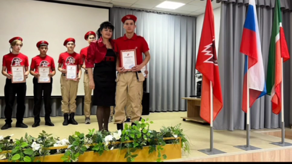 Нурлатские юнармейцы собрались на слёт