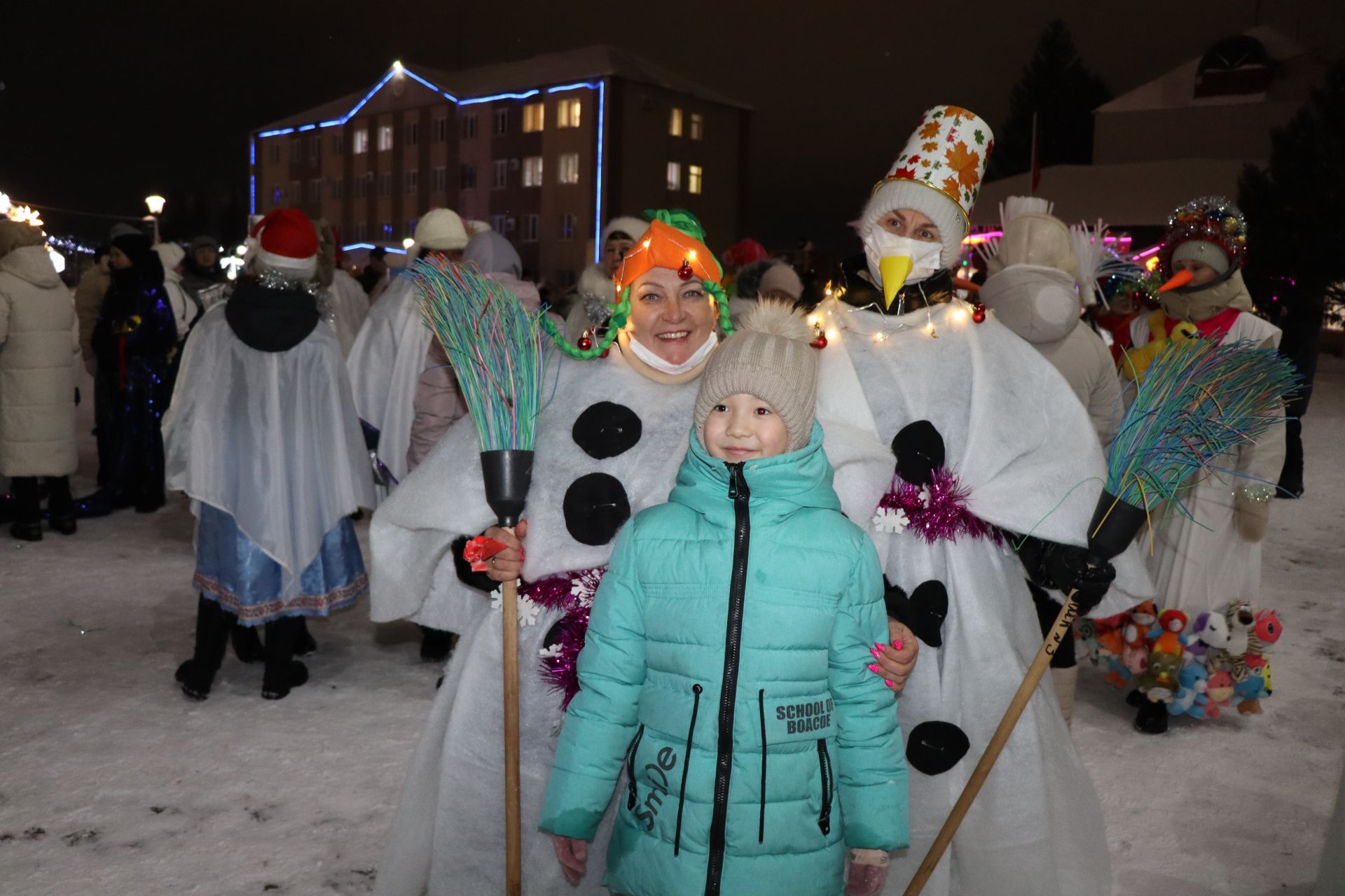 В Нурлате состоялось торжественное открытие главной городской Елки