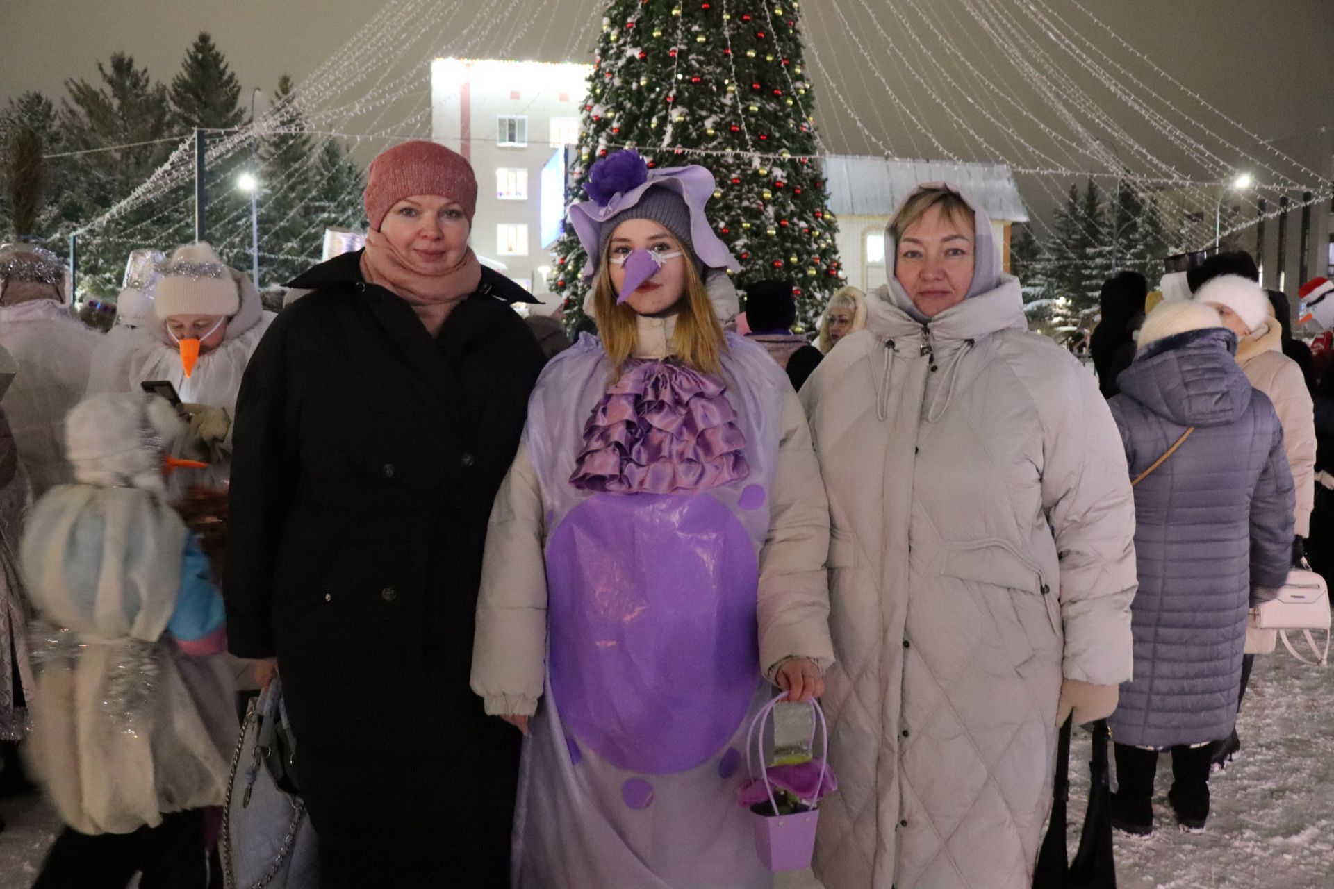 В Нурлате состоялось торжественное открытие главной городской Елки